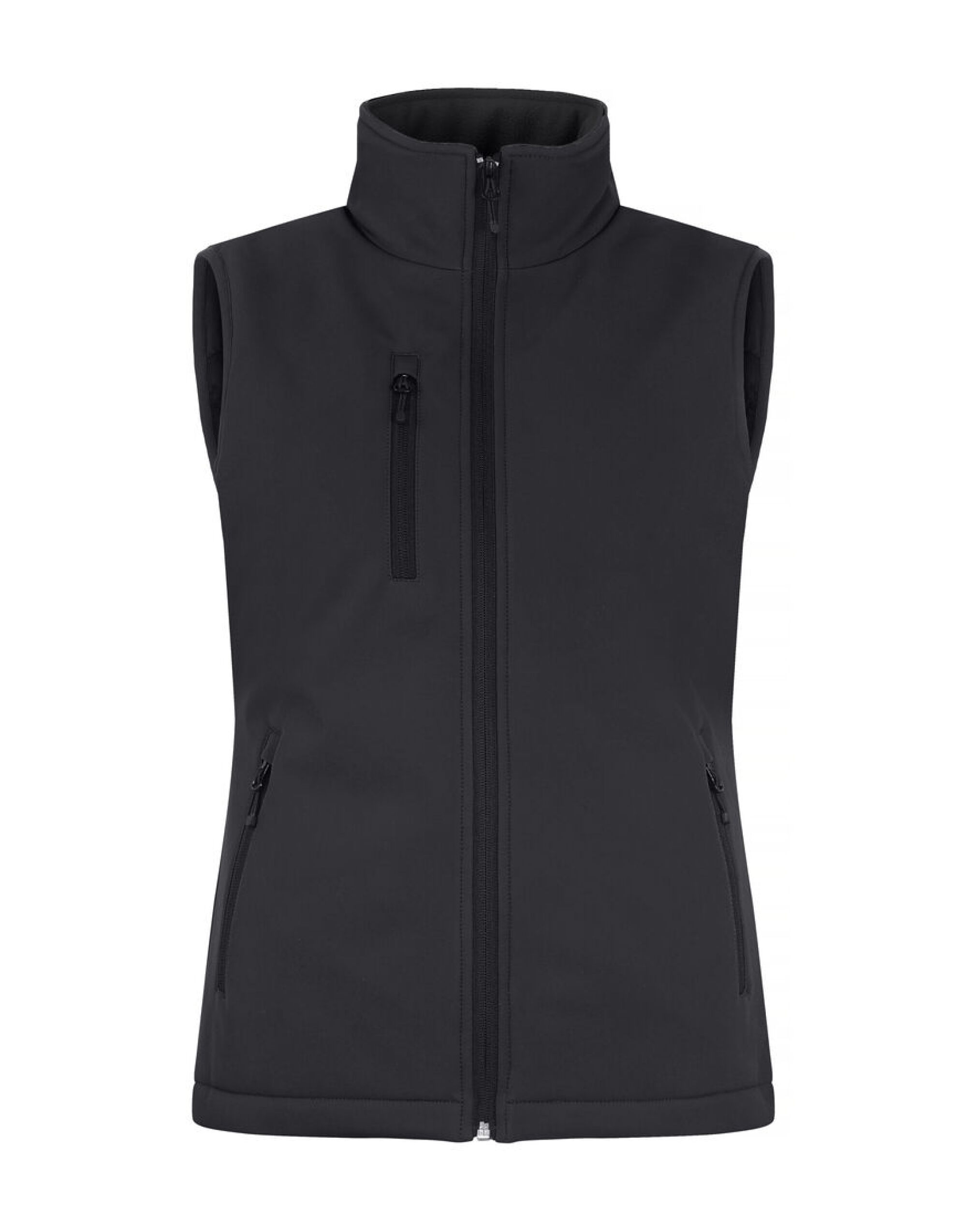 CQ020959 Ladies Padded Softshell Vest Black CQ020959 Ladies Padded Softshell Vest Black