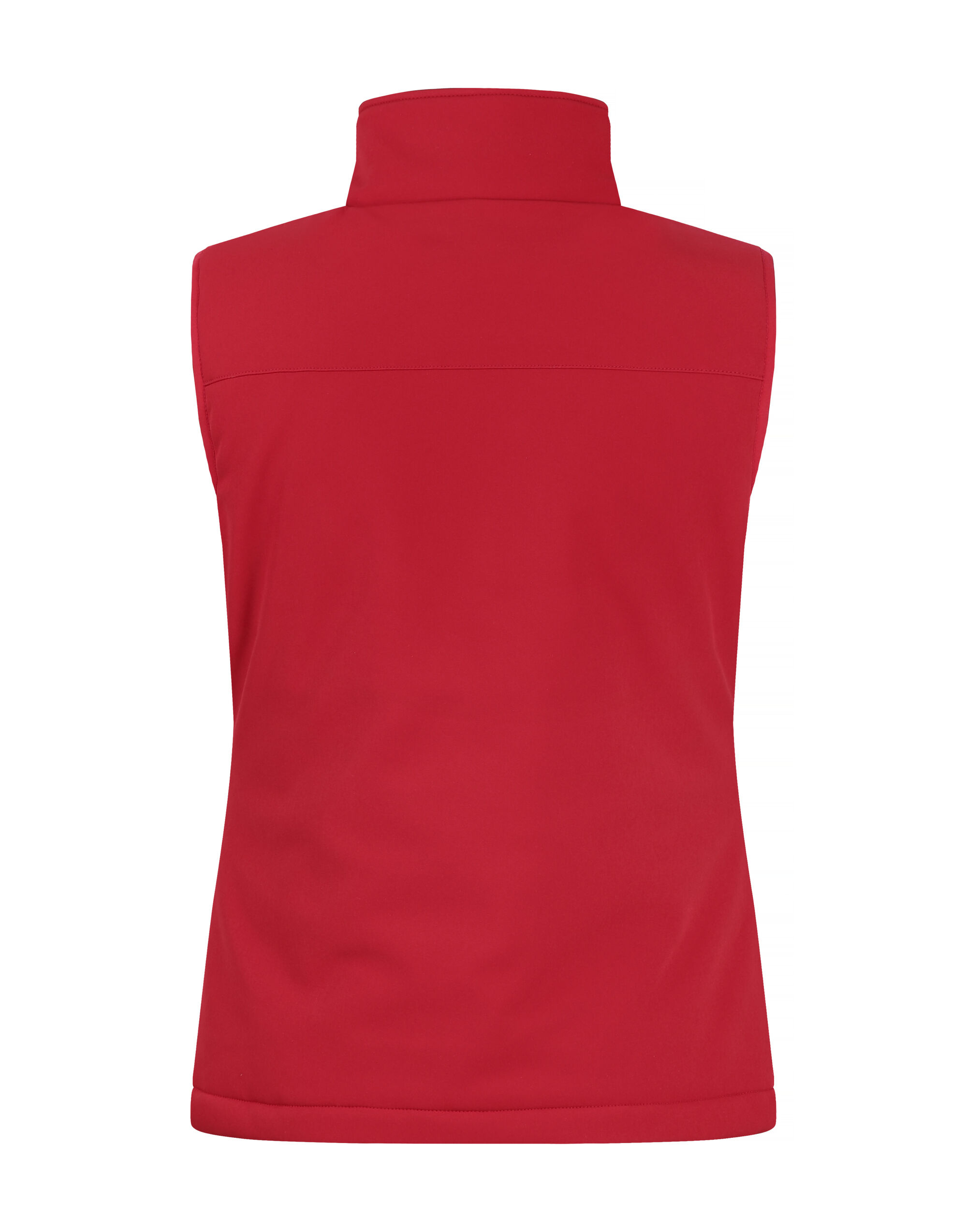 CQ020959 Ladies Padded Softshell Vest Red