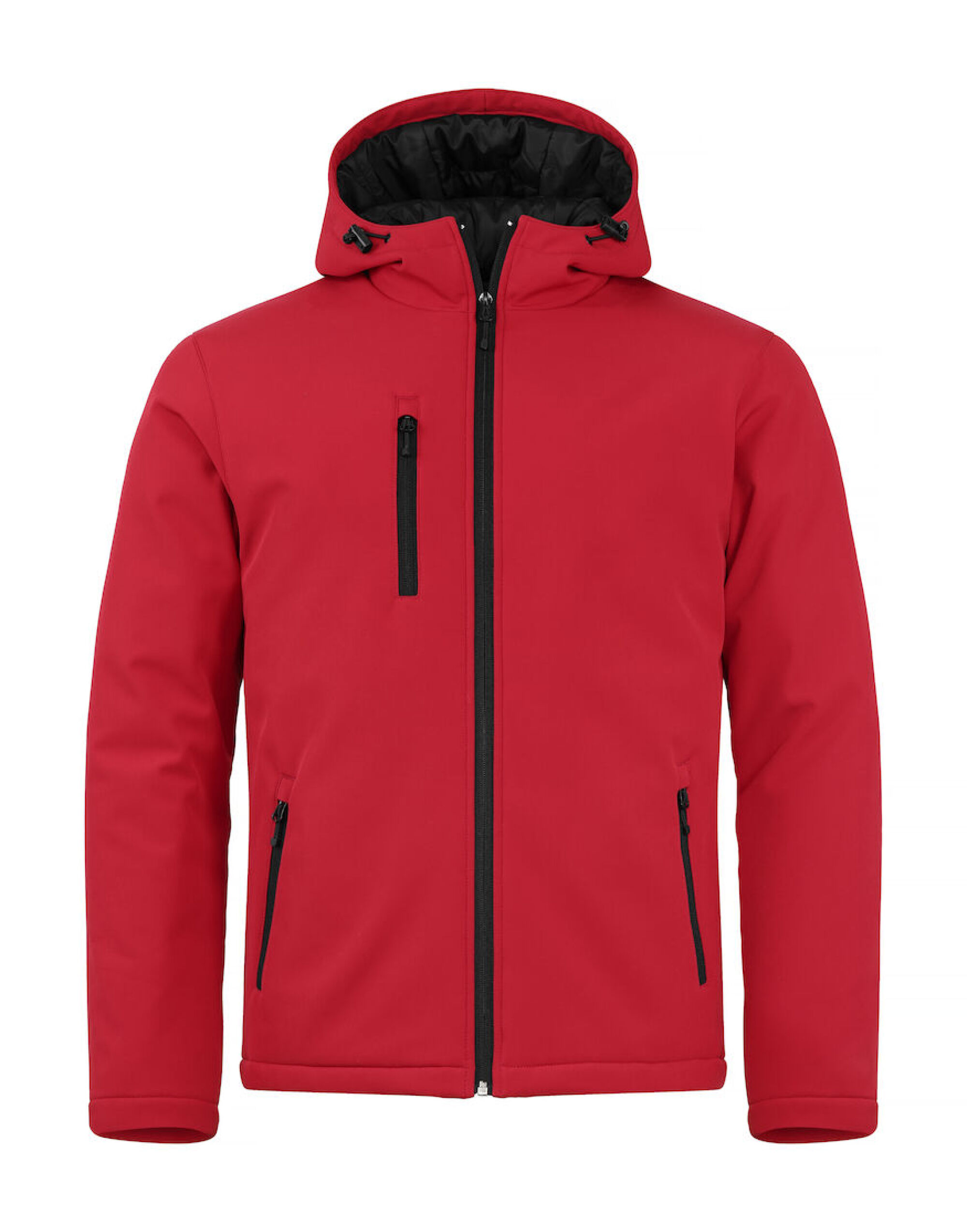 CQ020952 Padded Hoody Softshell Red