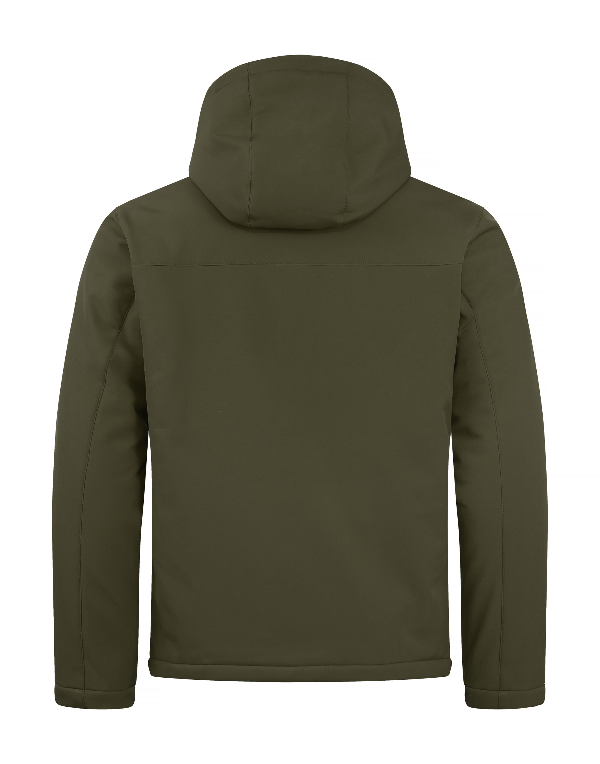 CQ020952 Padded Hoody Softshell Fog Green