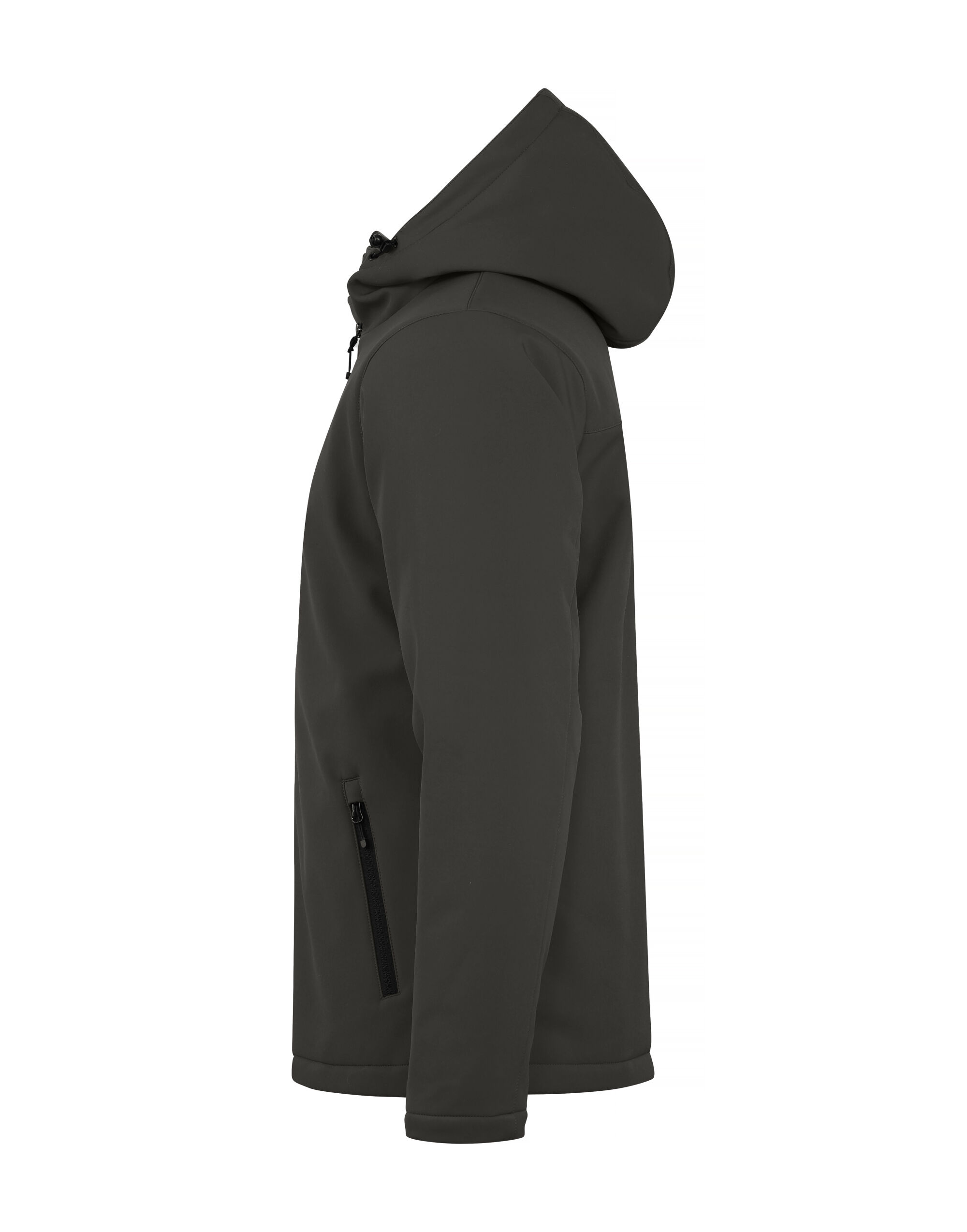 CQ020952 Padded Hoody Softshell Dark Grey
