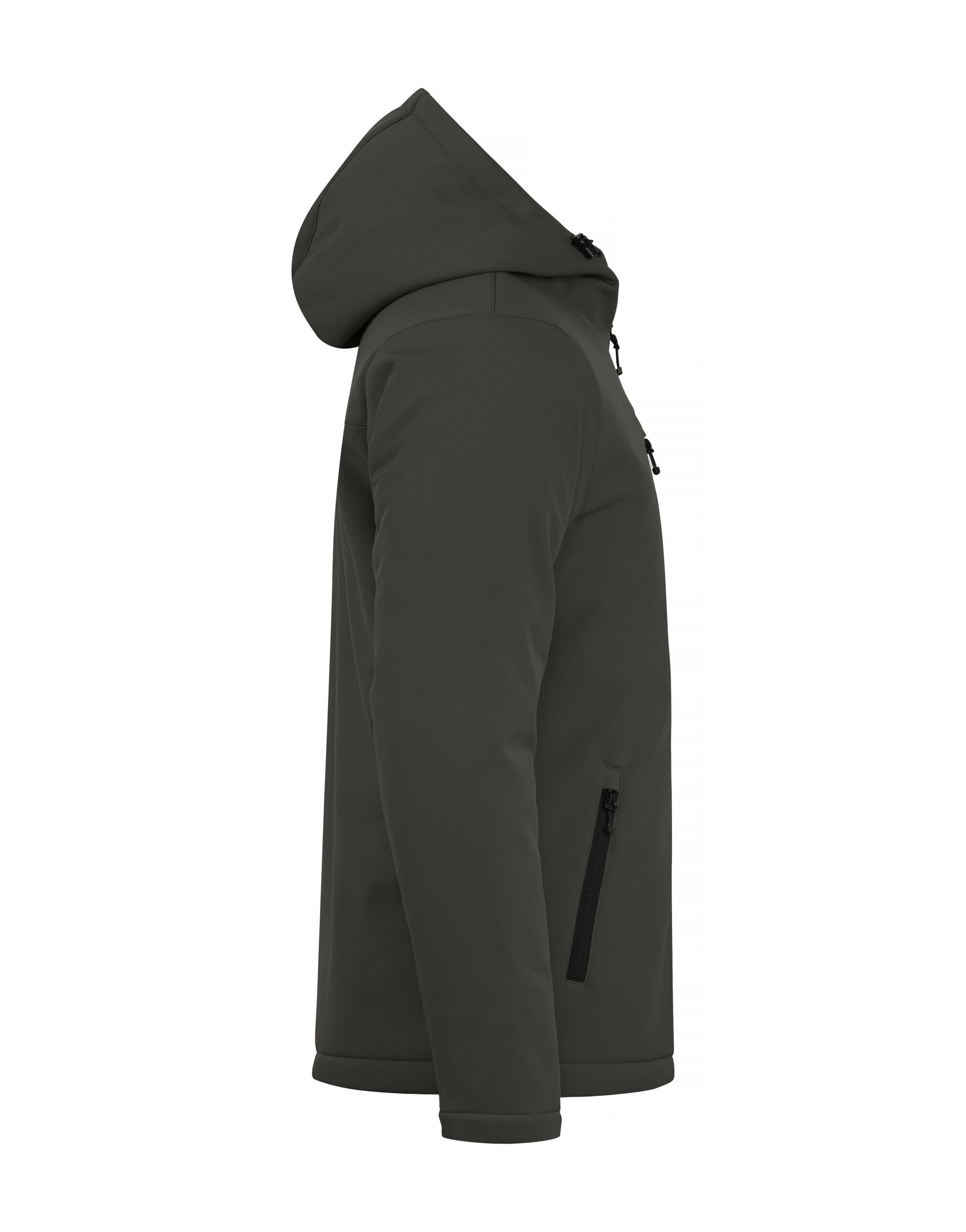 CQ020952 Padded Hoody Softshell Dark Grey