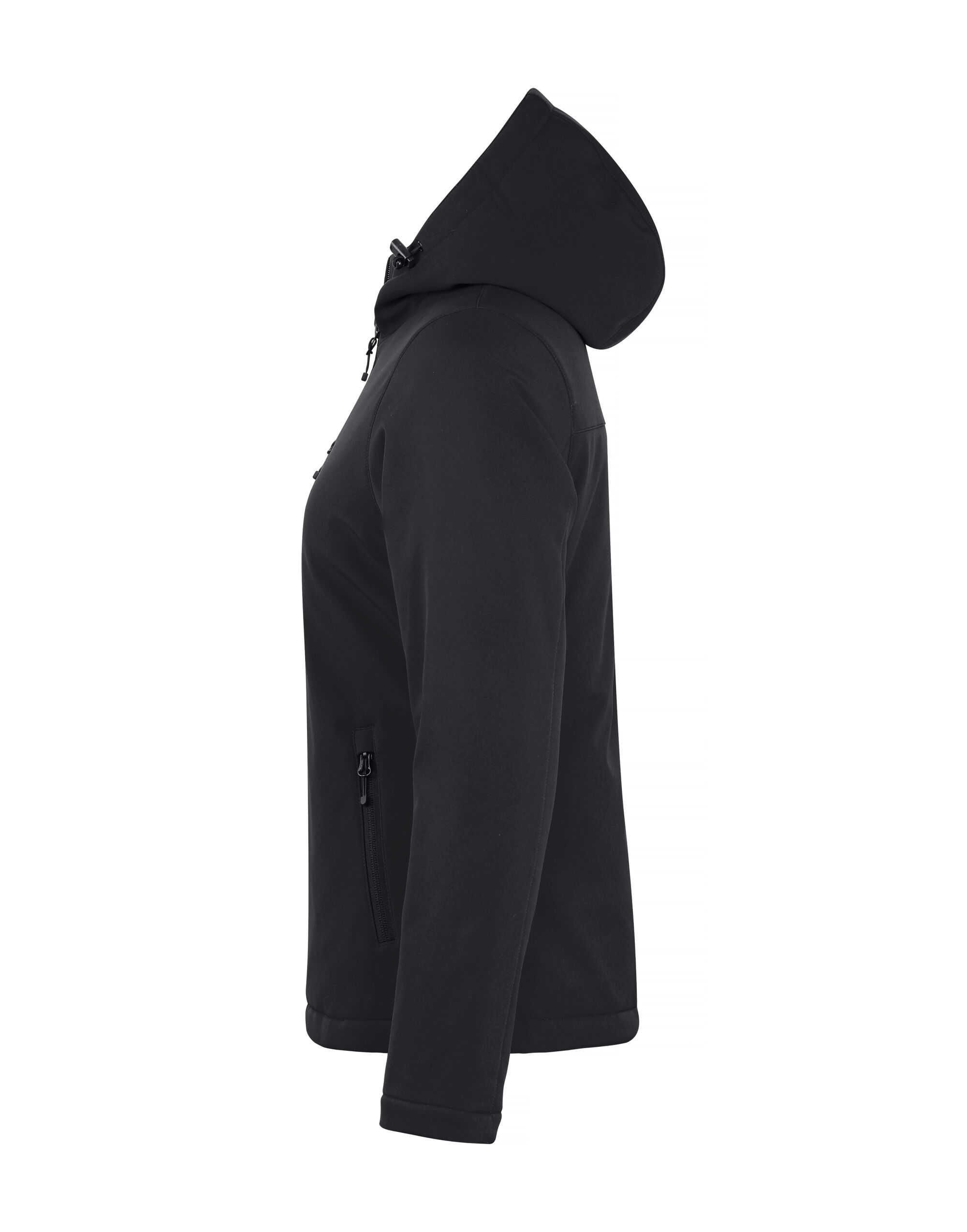 CQ020953 Ladies Padded Softshell Hoody Black