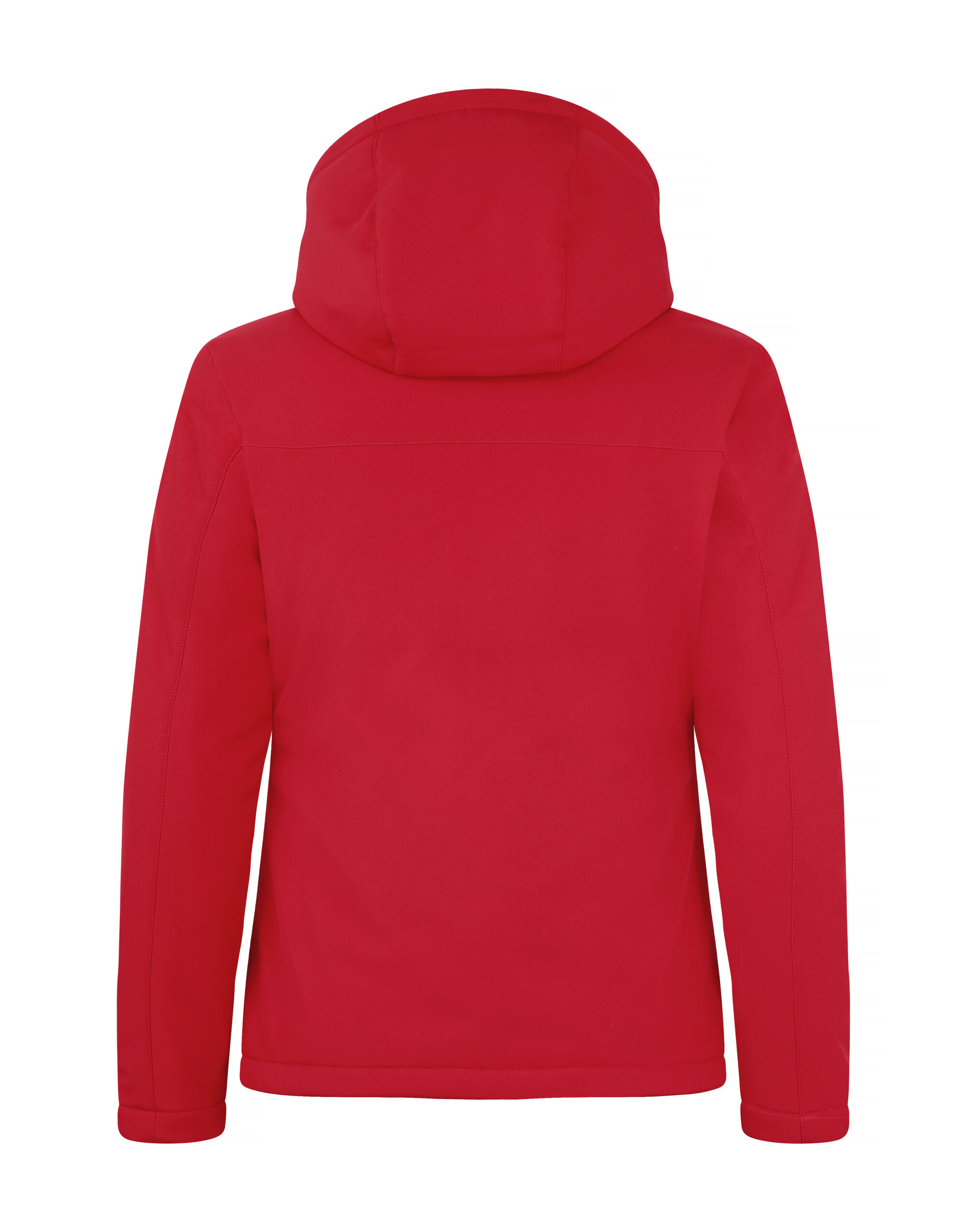 CQ020953 Ladies Padded Softshell Hoody Red