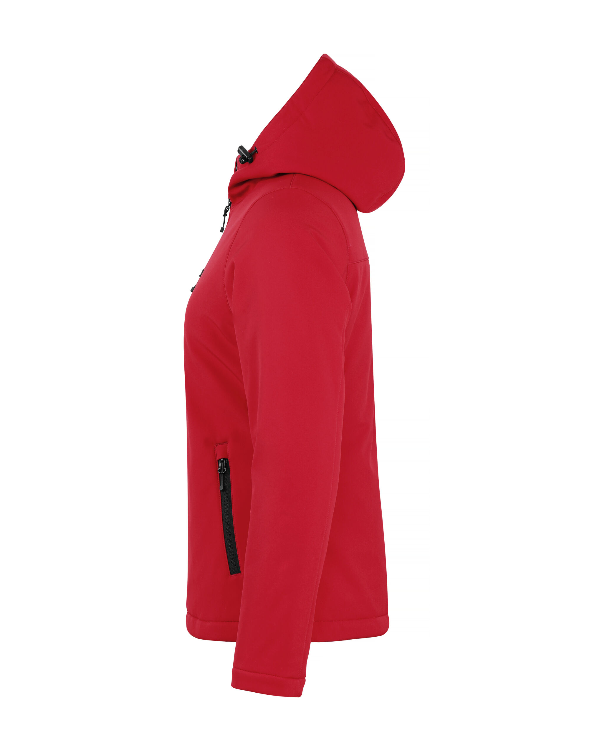 CQ020953 Ladies Padded Softshell Hoody Red