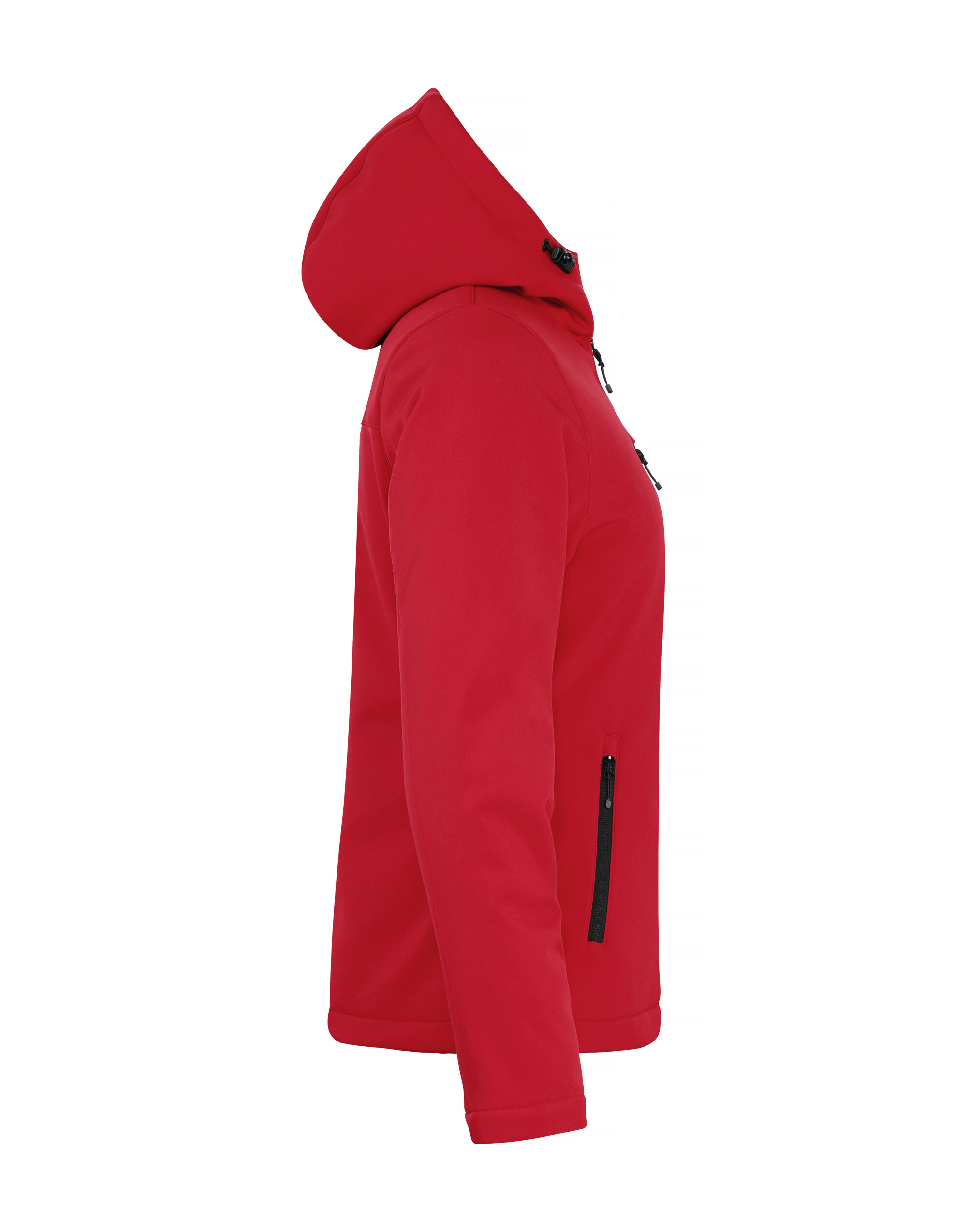 CQ020953 Ladies Padded Softshell Hoody Red