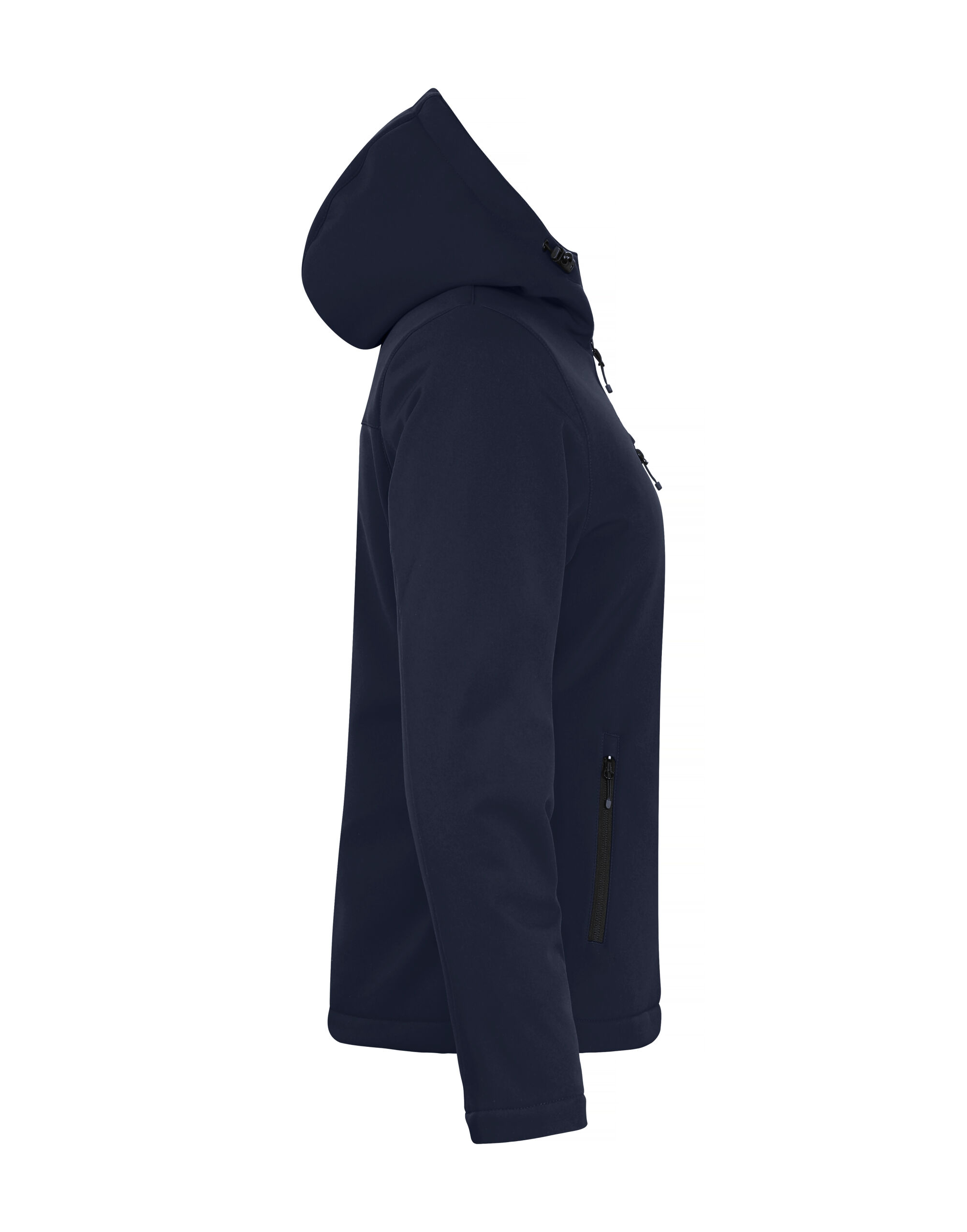 CQ020953 Ladies Padded Softshell Hoody Dark Navy