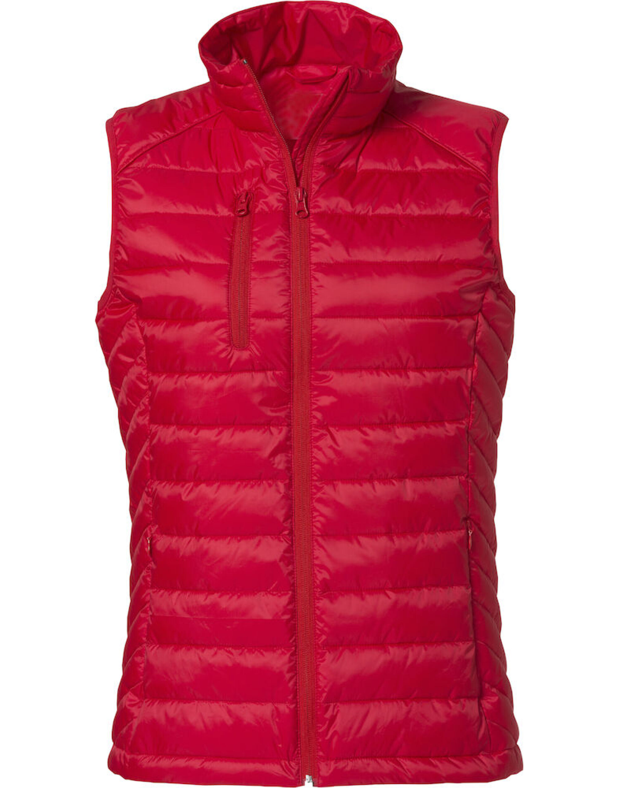 CQ020975 Ladies Hudson Vest Red