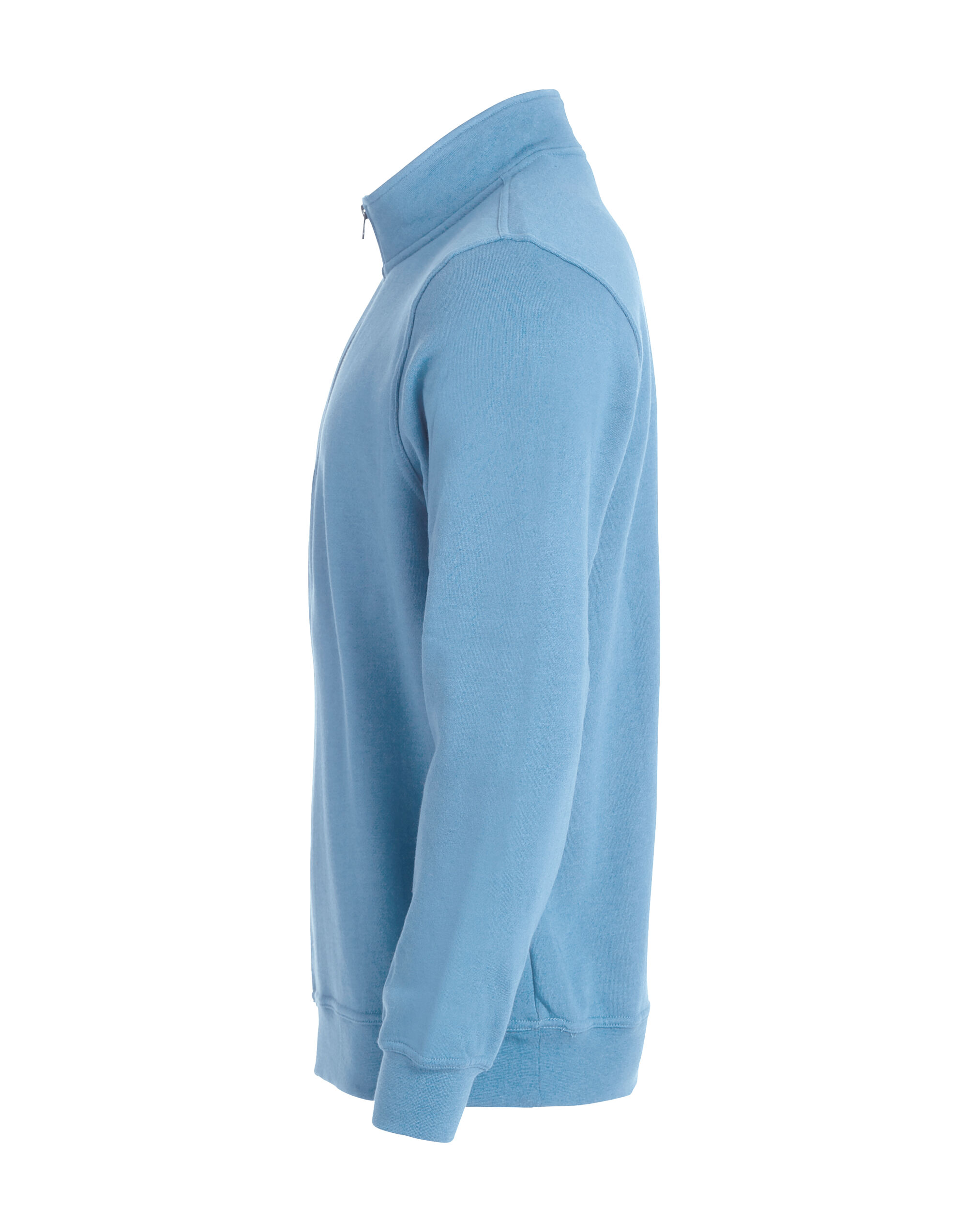 CQ021033 Basic Half Zip Light Blue