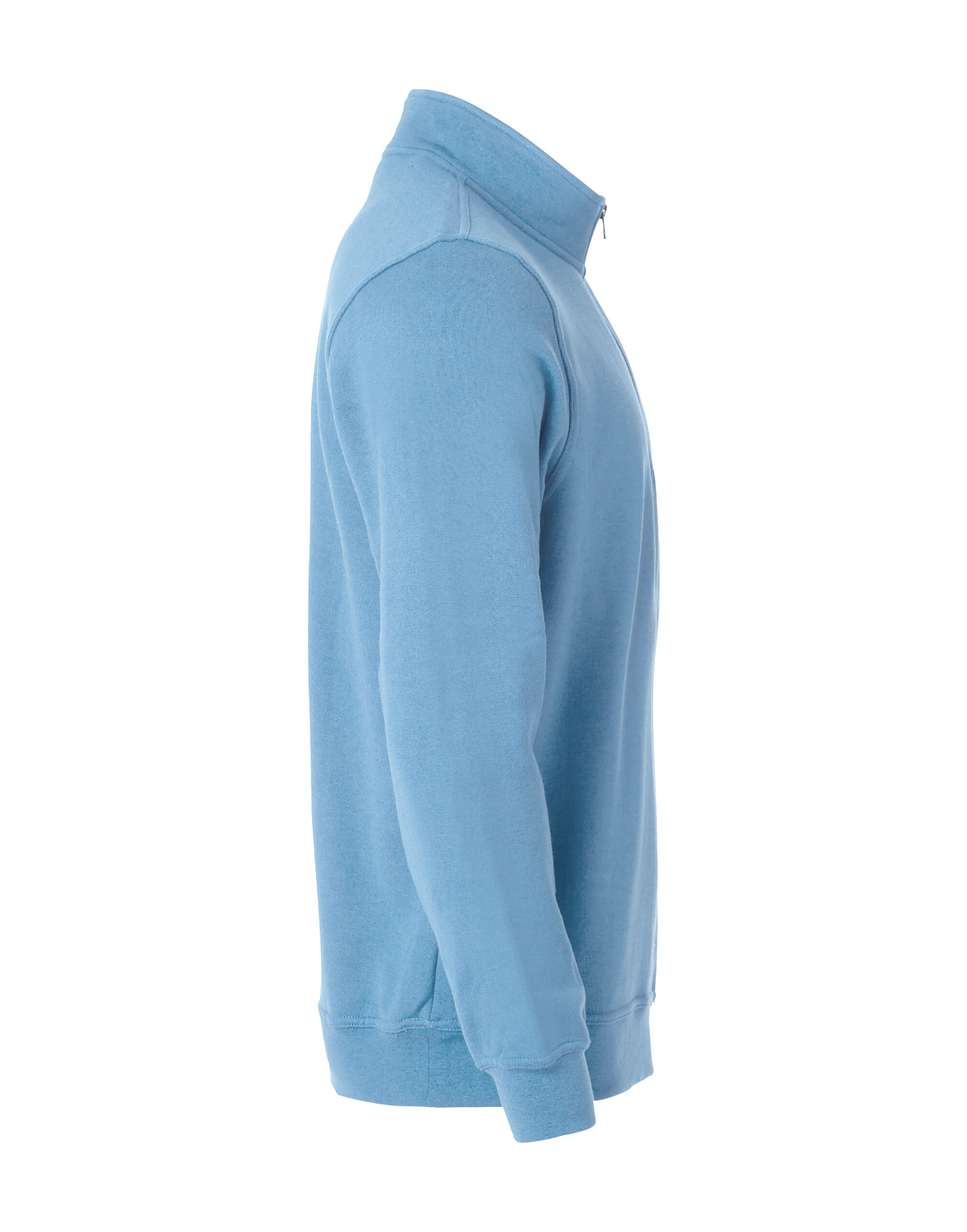 CQ021033 Basic Half Zip Light Blue