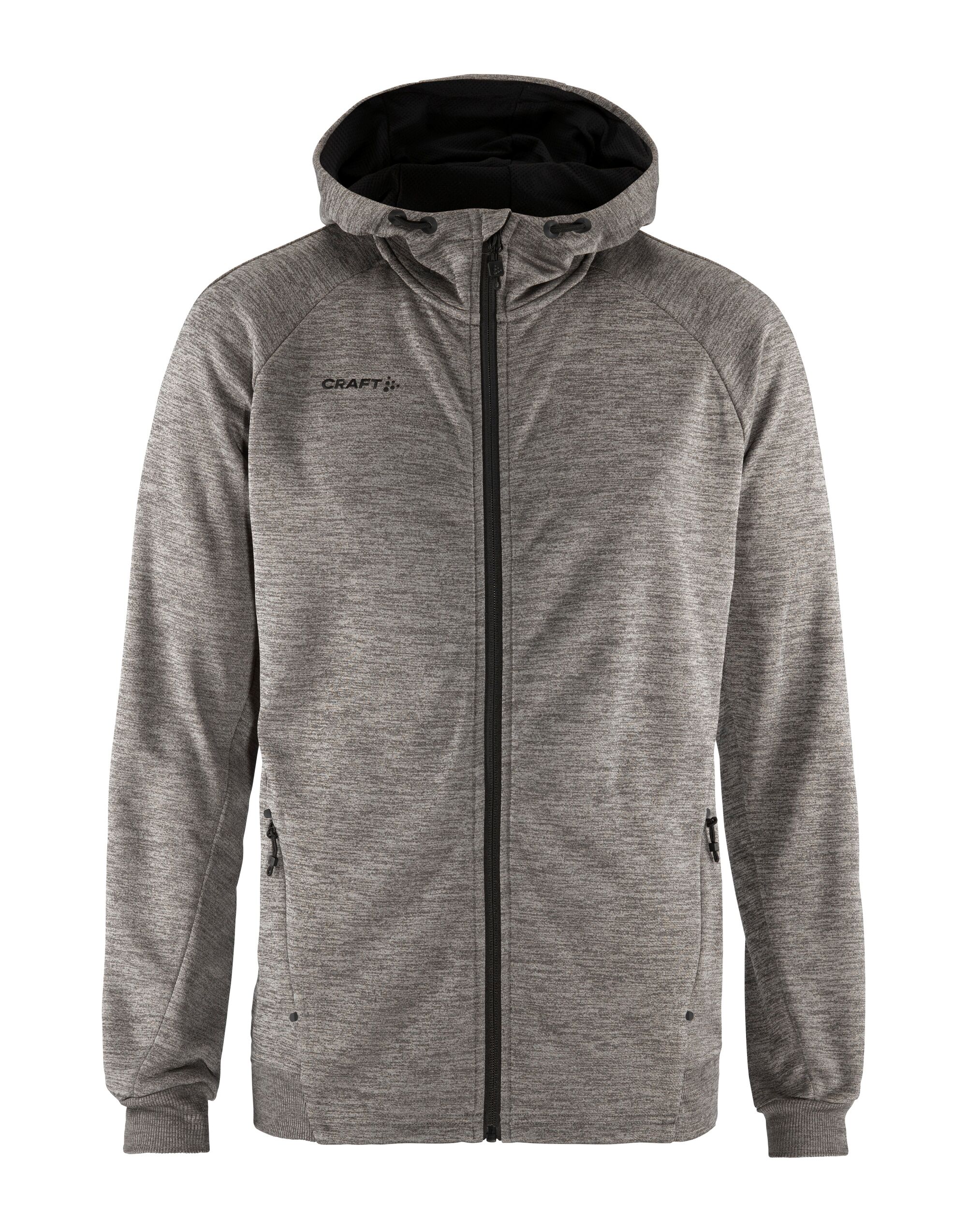 CR1909132 Men’s ADV Unify FZ Hood Jacket Dark Grey Melange