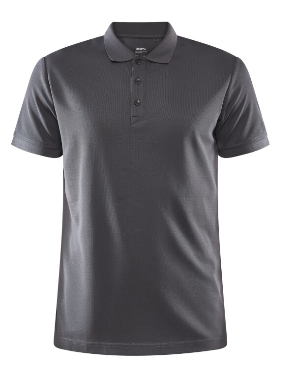 CR1909138 Men’s Core Unify Polo Shirt Grey Melange