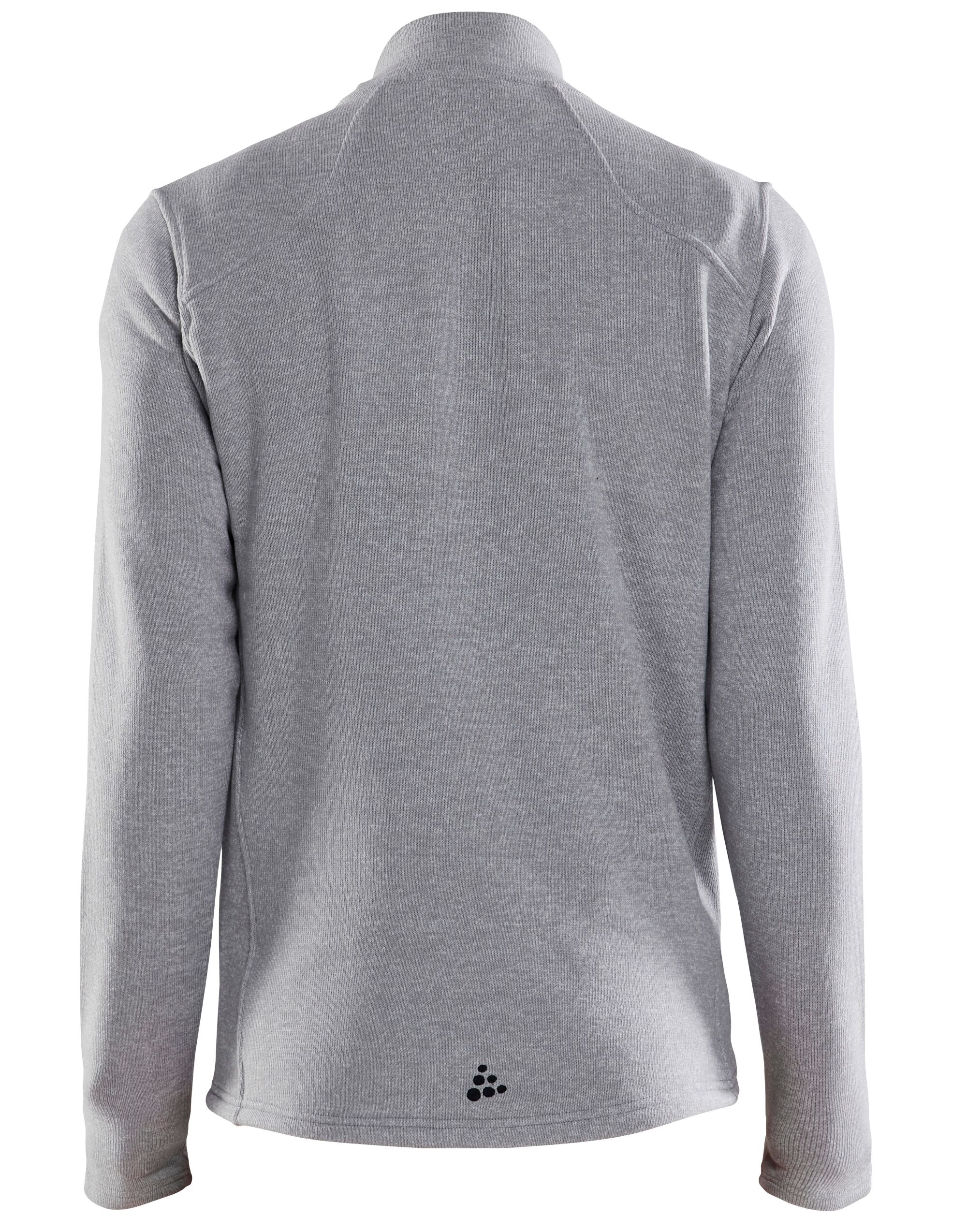 CR1912218 Men’s ADV Explore Heavy Fleece Jacket Grey Melange/ Black