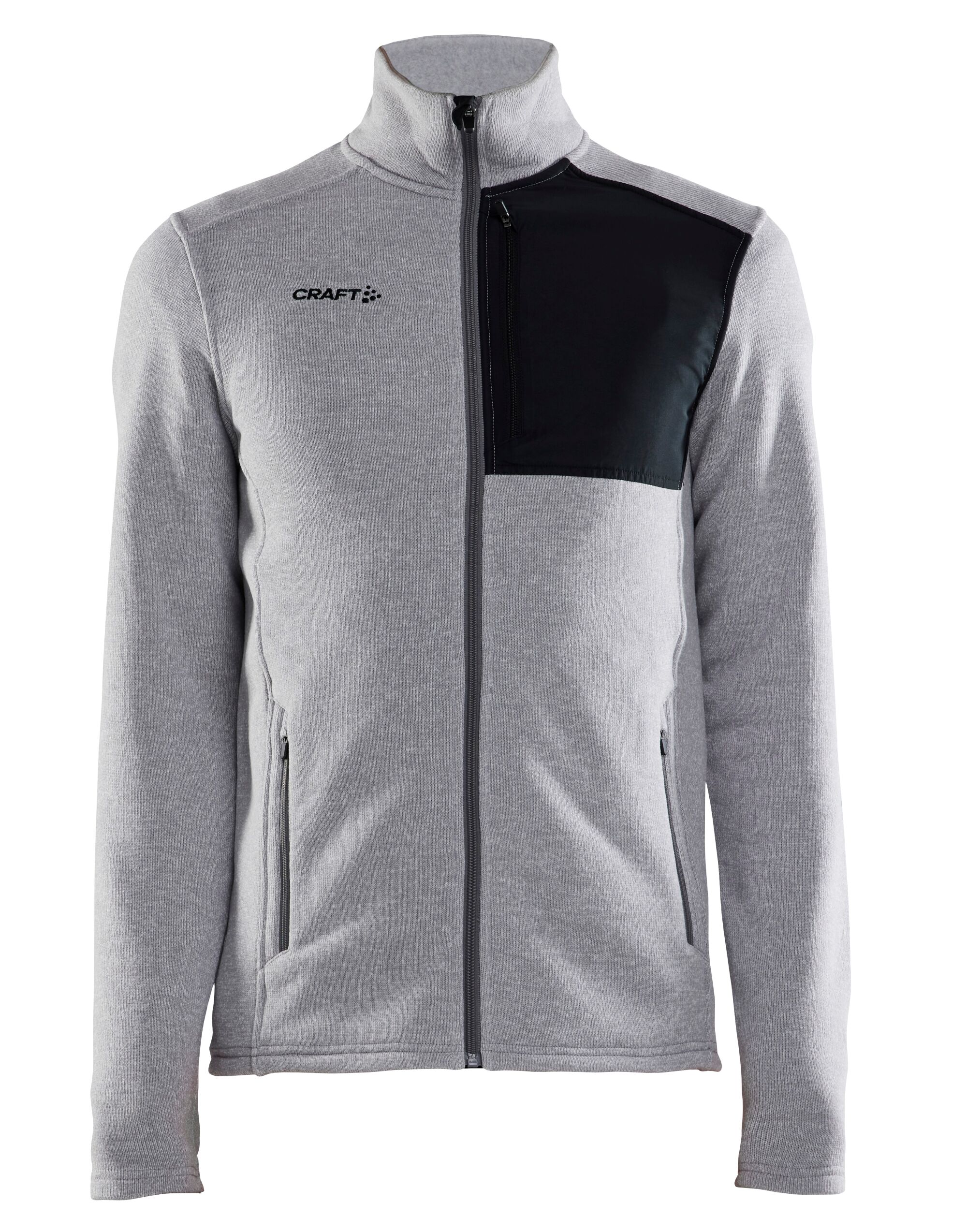 CR1912218 Men’s ADV Explore Heavy Fleece Jacket Grey Melange/ Black CR1912218 Men’s ADV Explore Heavy Fleece Jacket Grey Melange/ Black