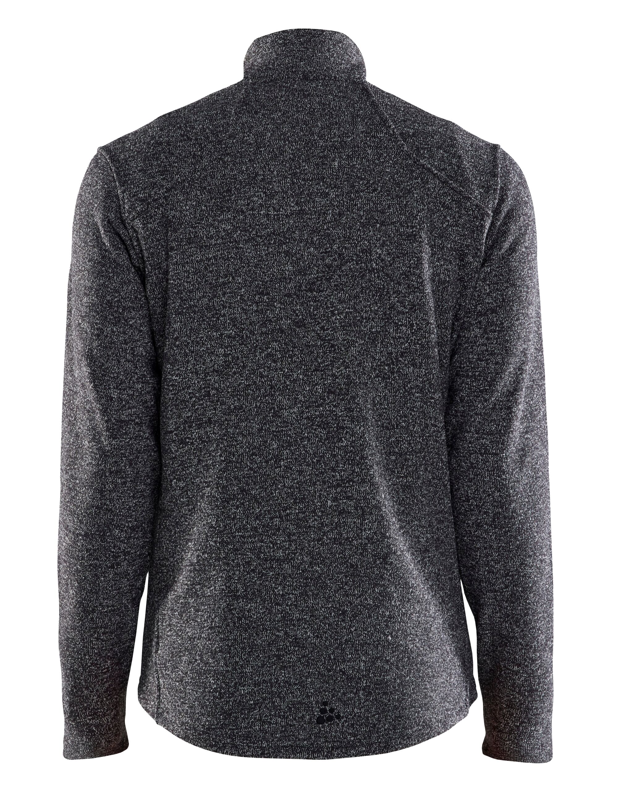 CR1912218 Men’s ADV Explore Heavy Fleece Jacket Black Melange