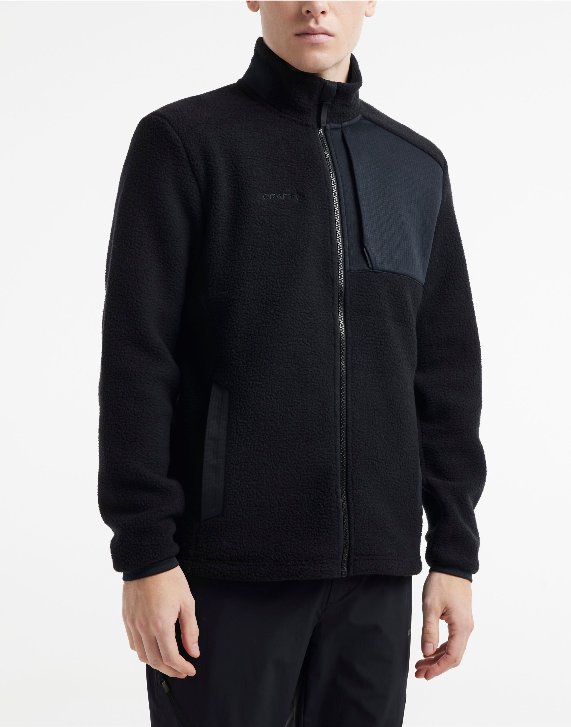 CR1912220 Men’s ADV Explore Pile Fleece Jacket Black