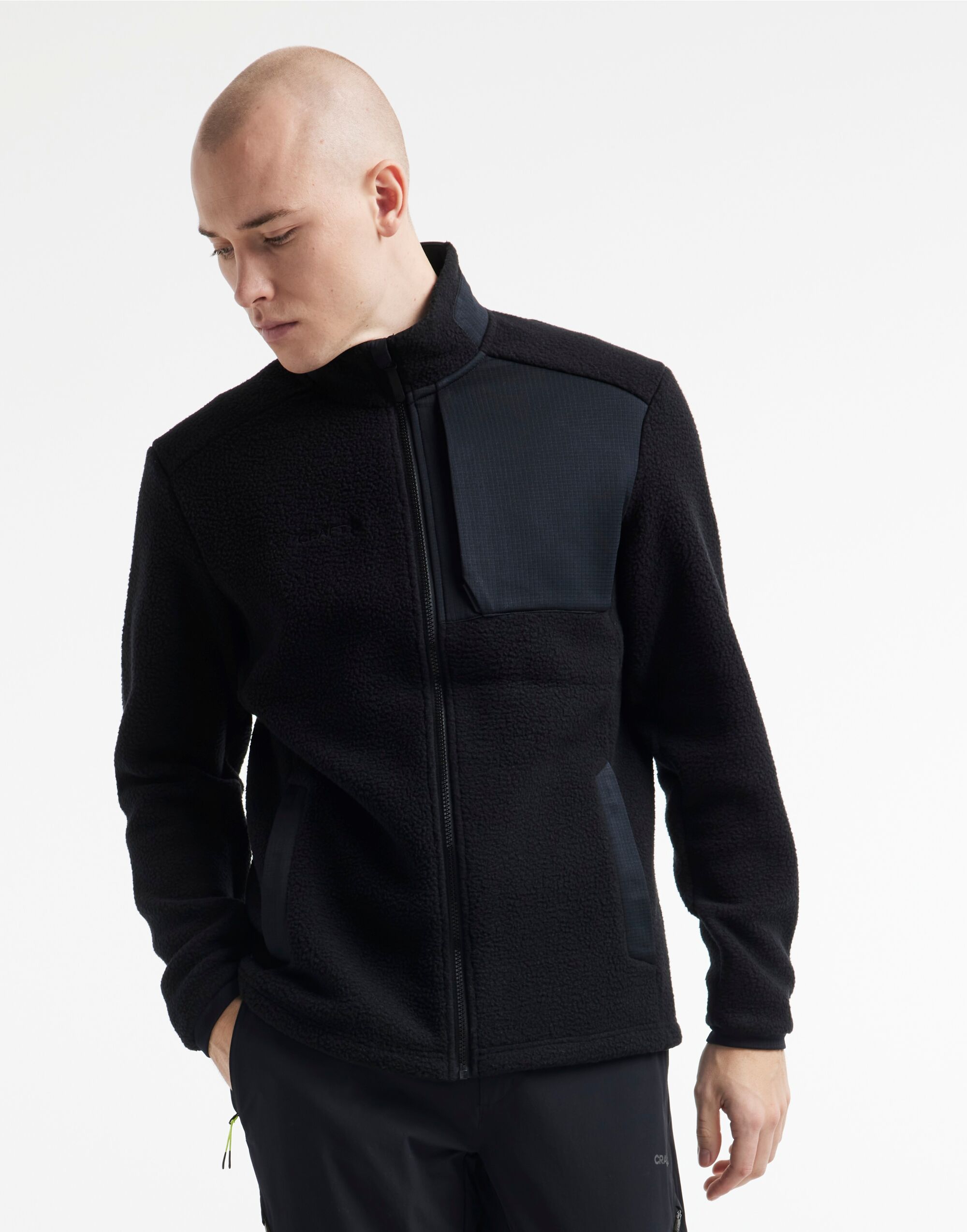 CR1912220 Men’s ADV Explore Pile Fleece Jacket Black
