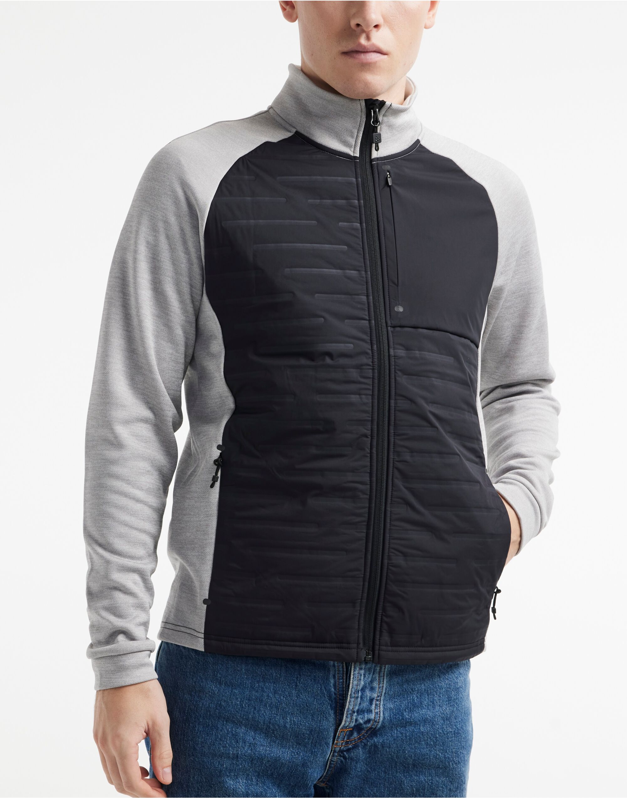 CR1912224 Men’s ADV Unify Hybrid Jacket Grey Melange/ Black