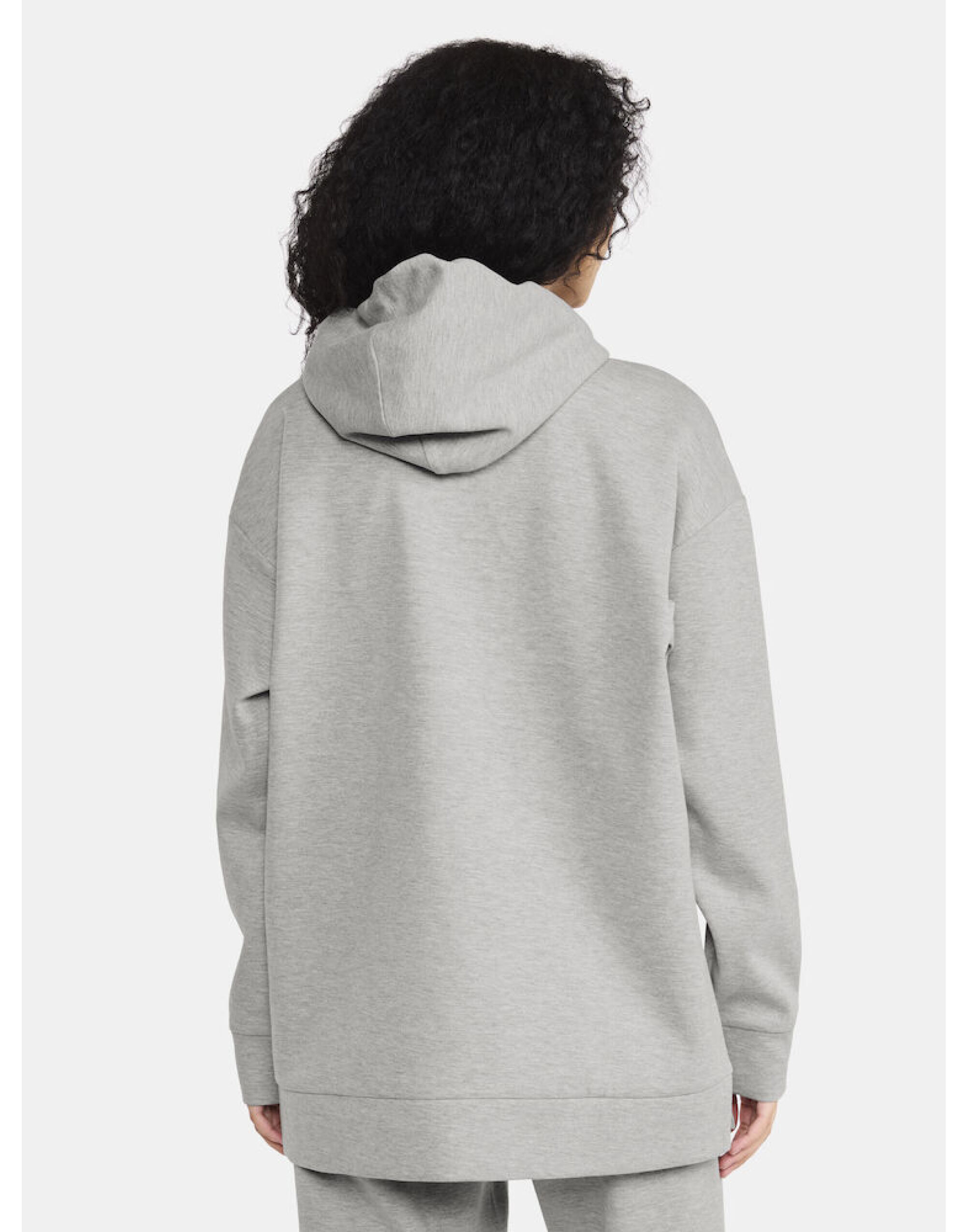 CR1914700 Ladies ADV Join Long Hoodie Grey Melange