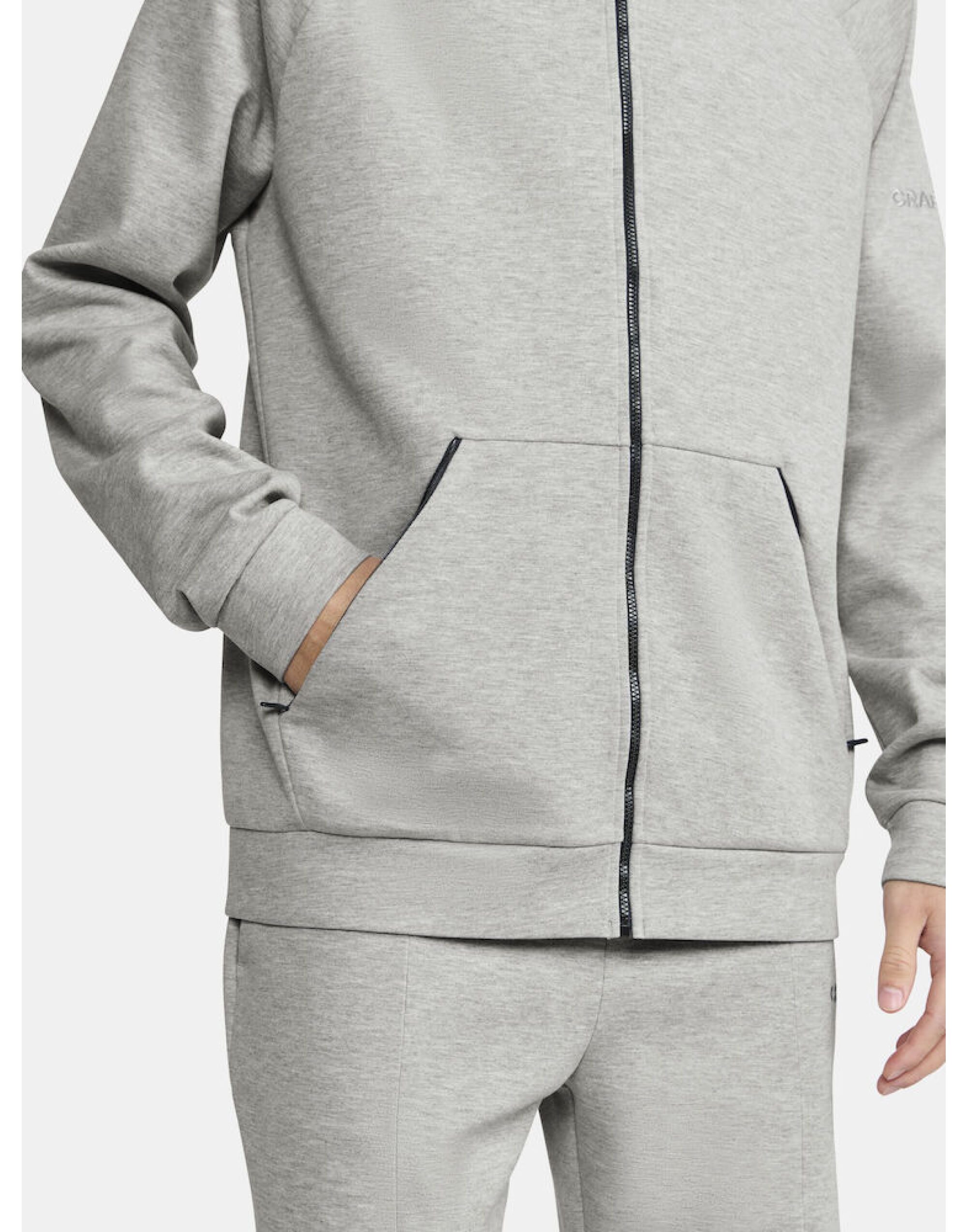 CR1914706 ADV Join FZ Hoodie Grey Melange