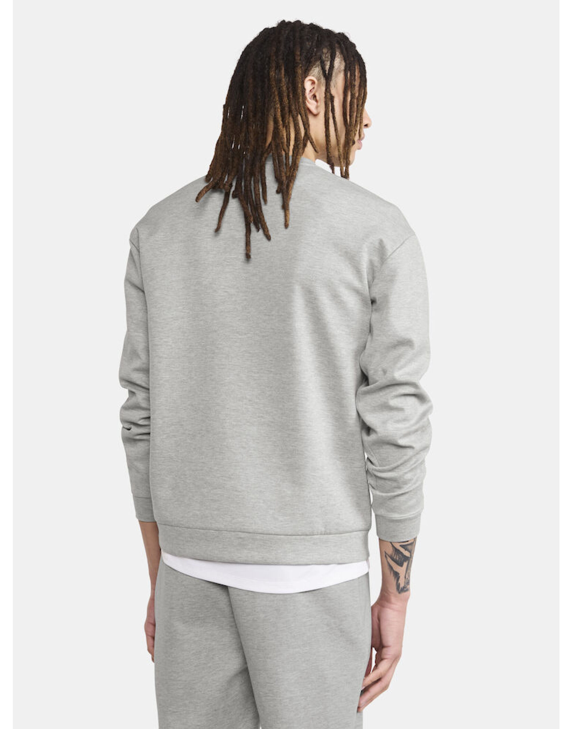 CR1914707 Grey Melange ADV Join RN Sweatshirt