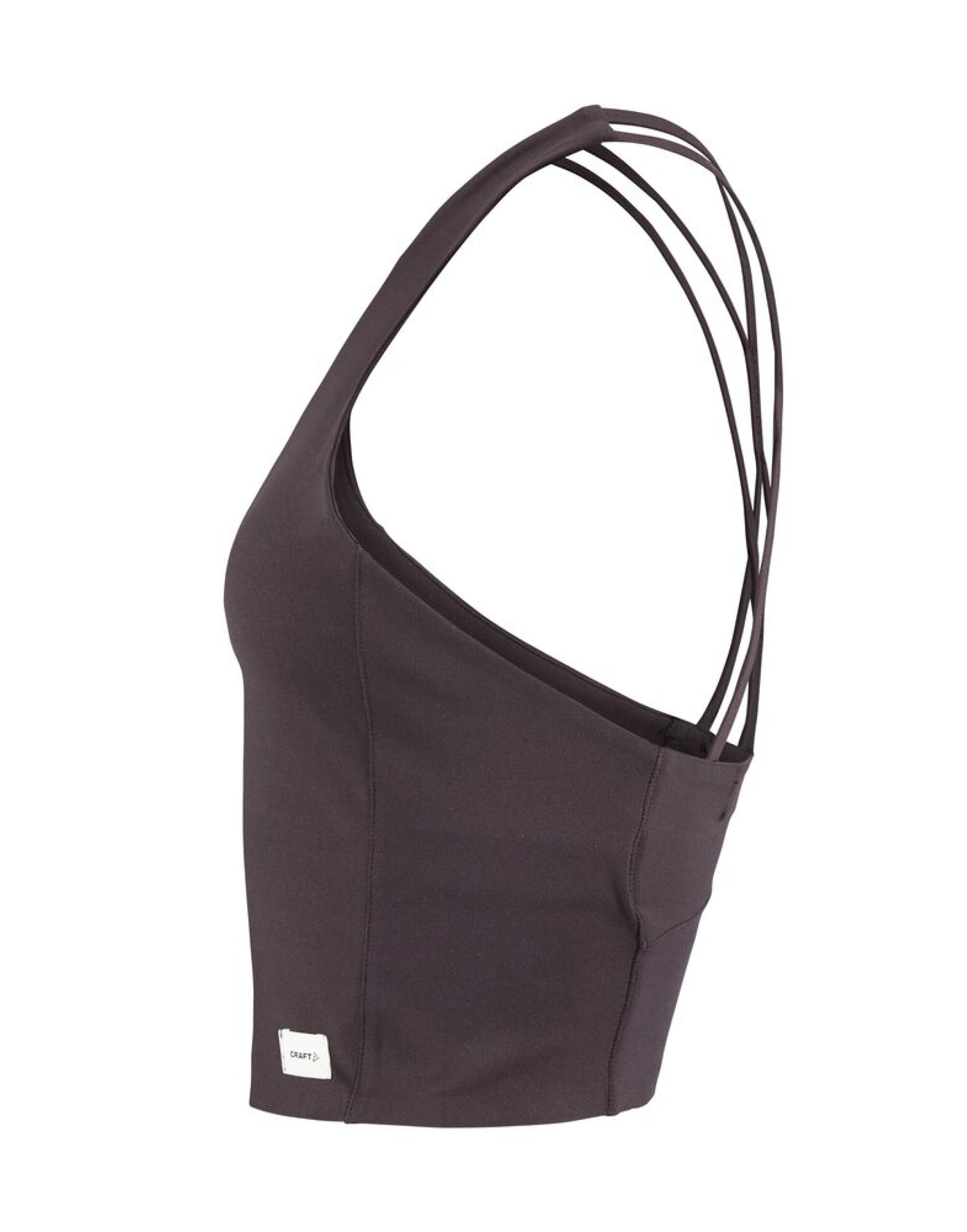 CR1916009 Collective Cropped Singlet Dark Plum