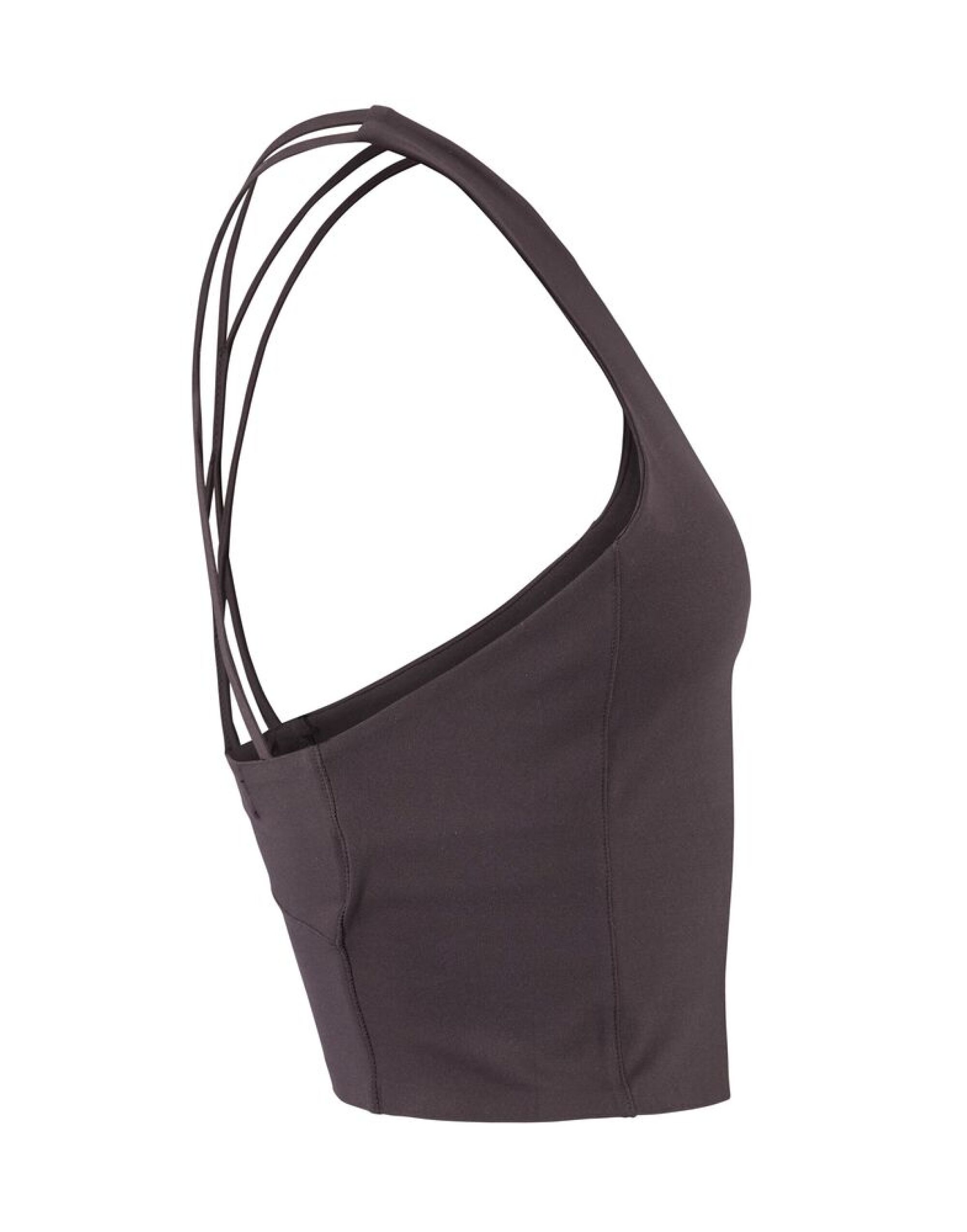 CR1916009 Collective Cropped Singlet Dark Plum