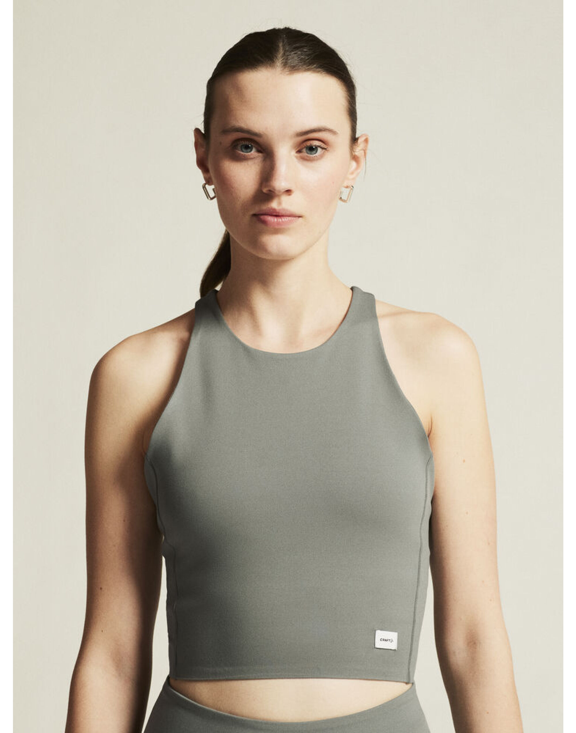 CR1916009 Collective Cropped Singlet Leaf