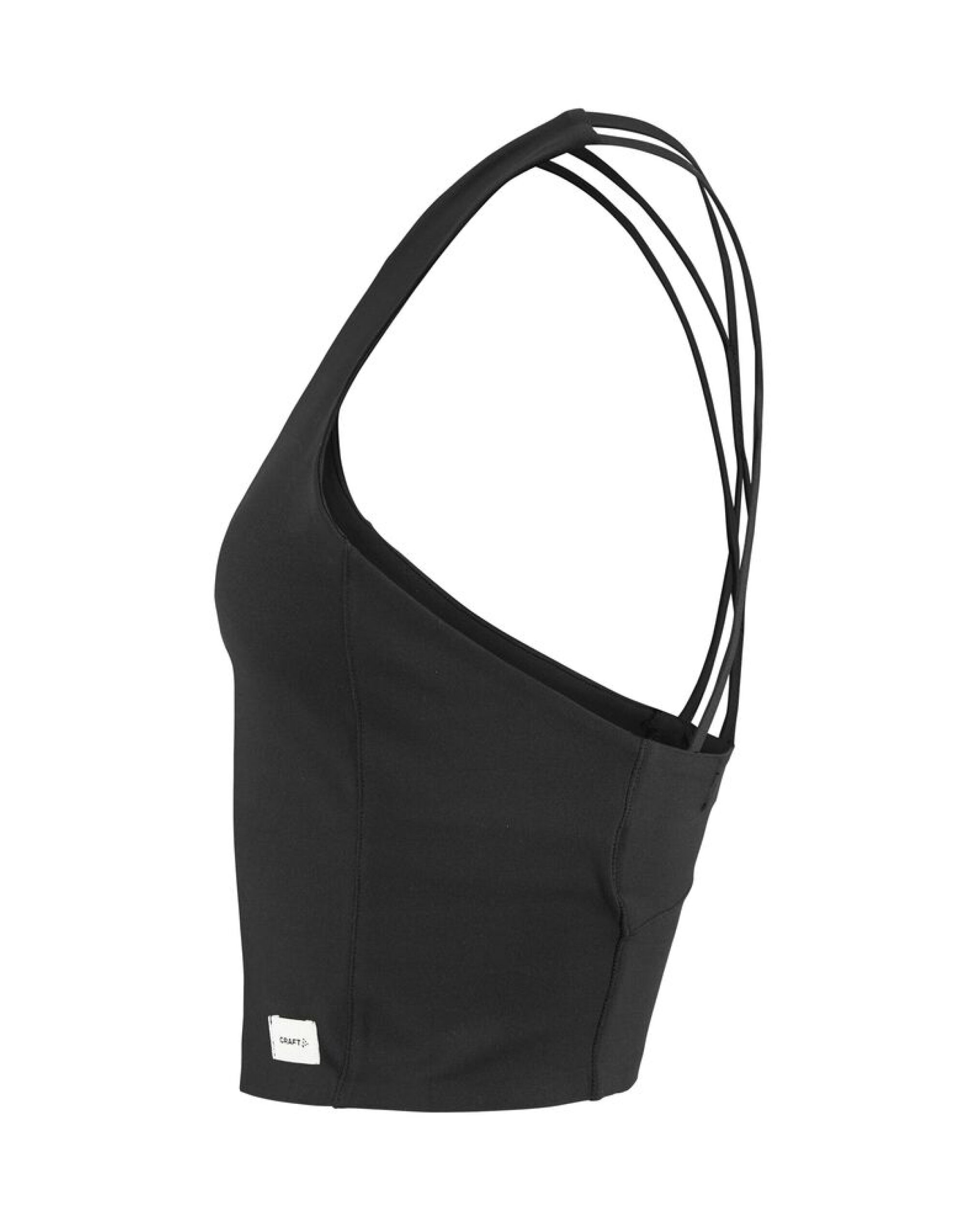 CR1916009 Collective Cropped Singlet Black