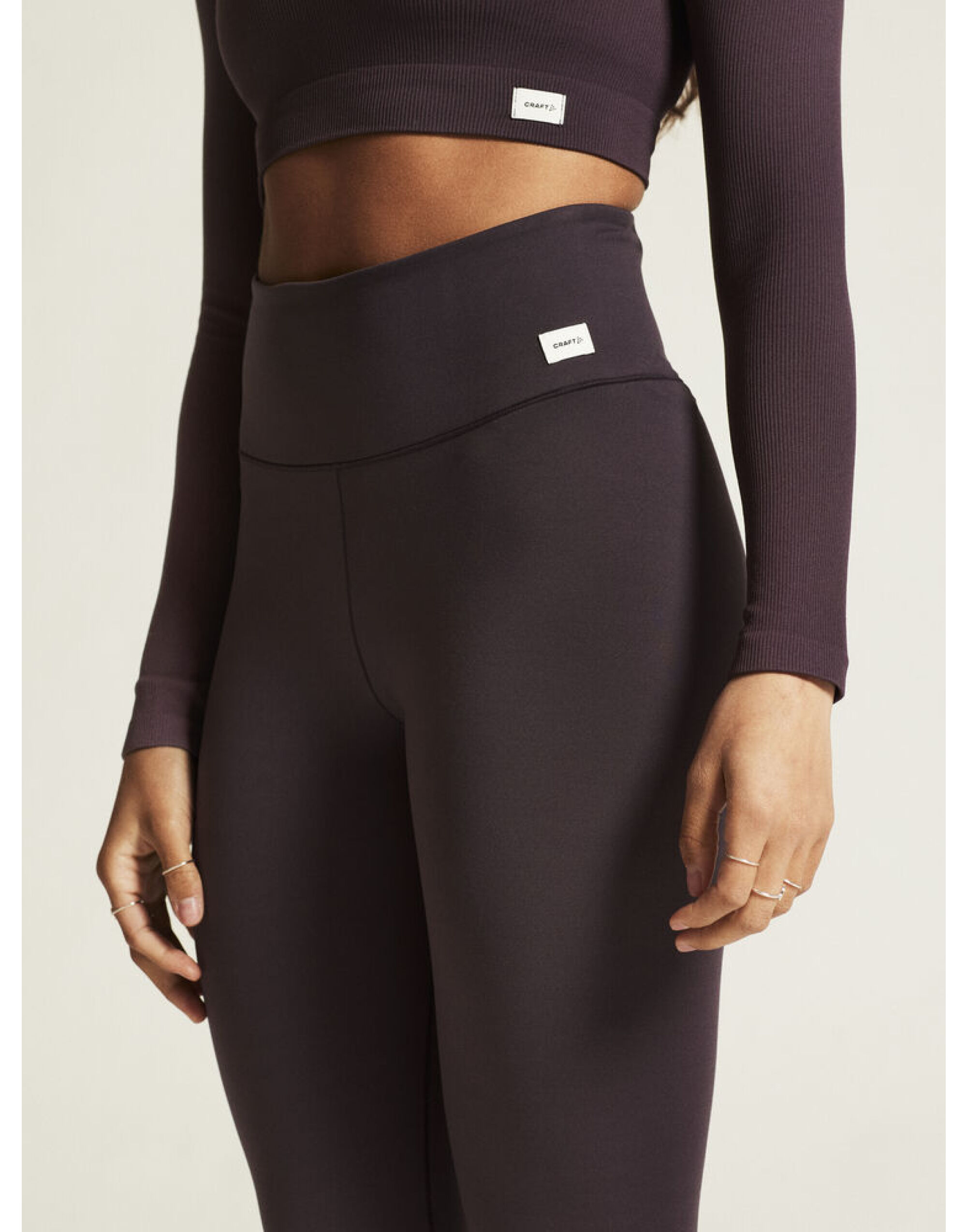 CR1916010 Collective 7/8 Tights Dark Plum