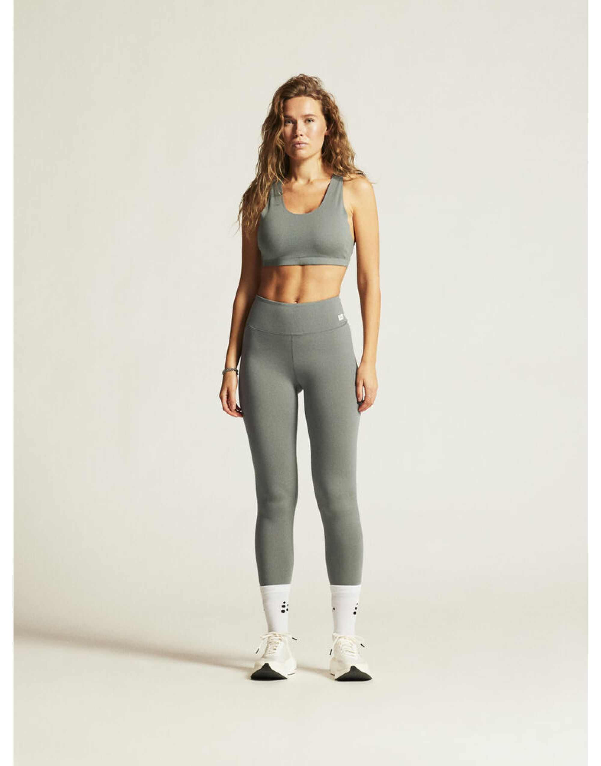 CR1916010 Collective 7/8 Tights Leaf