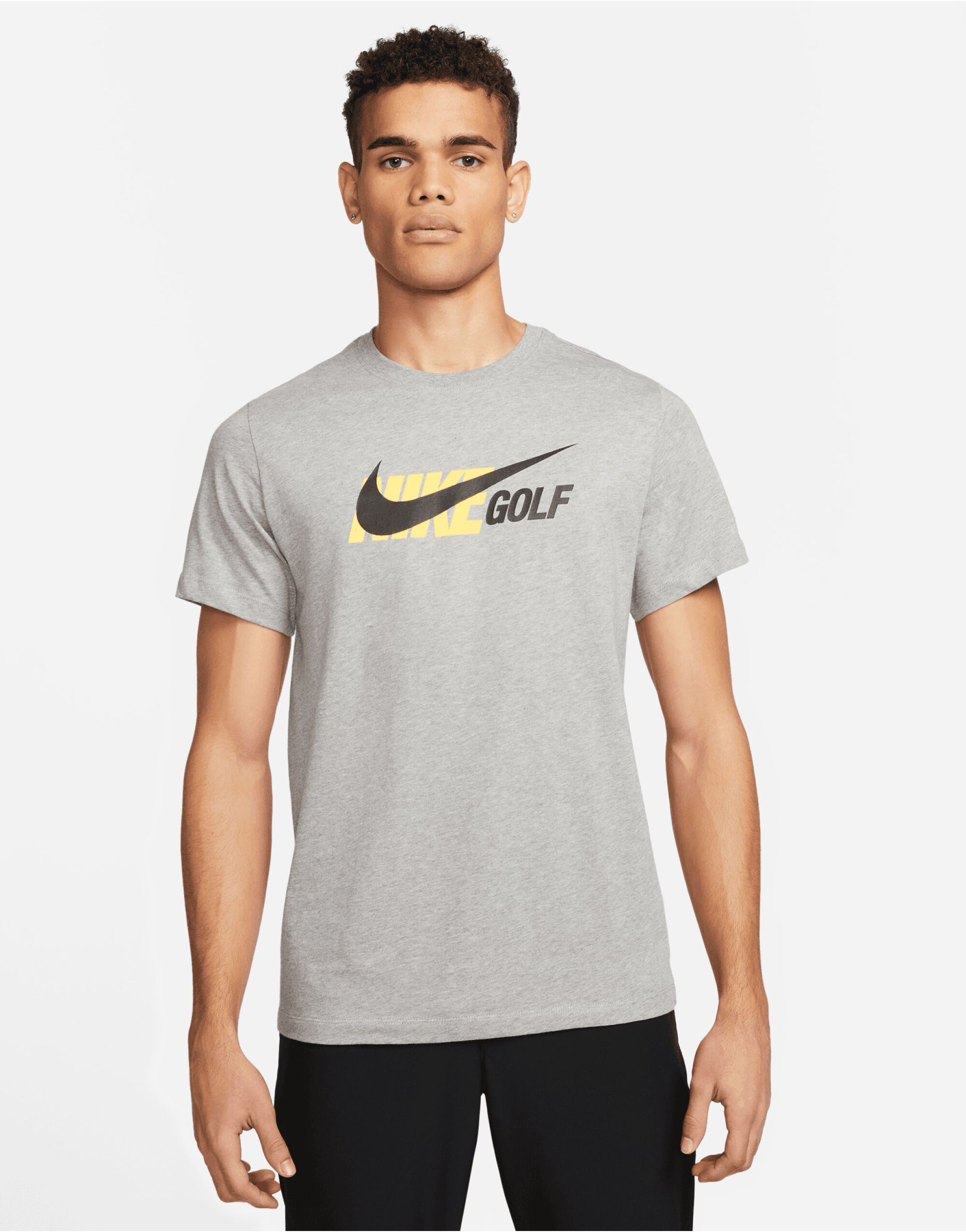 DZ2643 Dark Grey Heather Men's Golf Tee