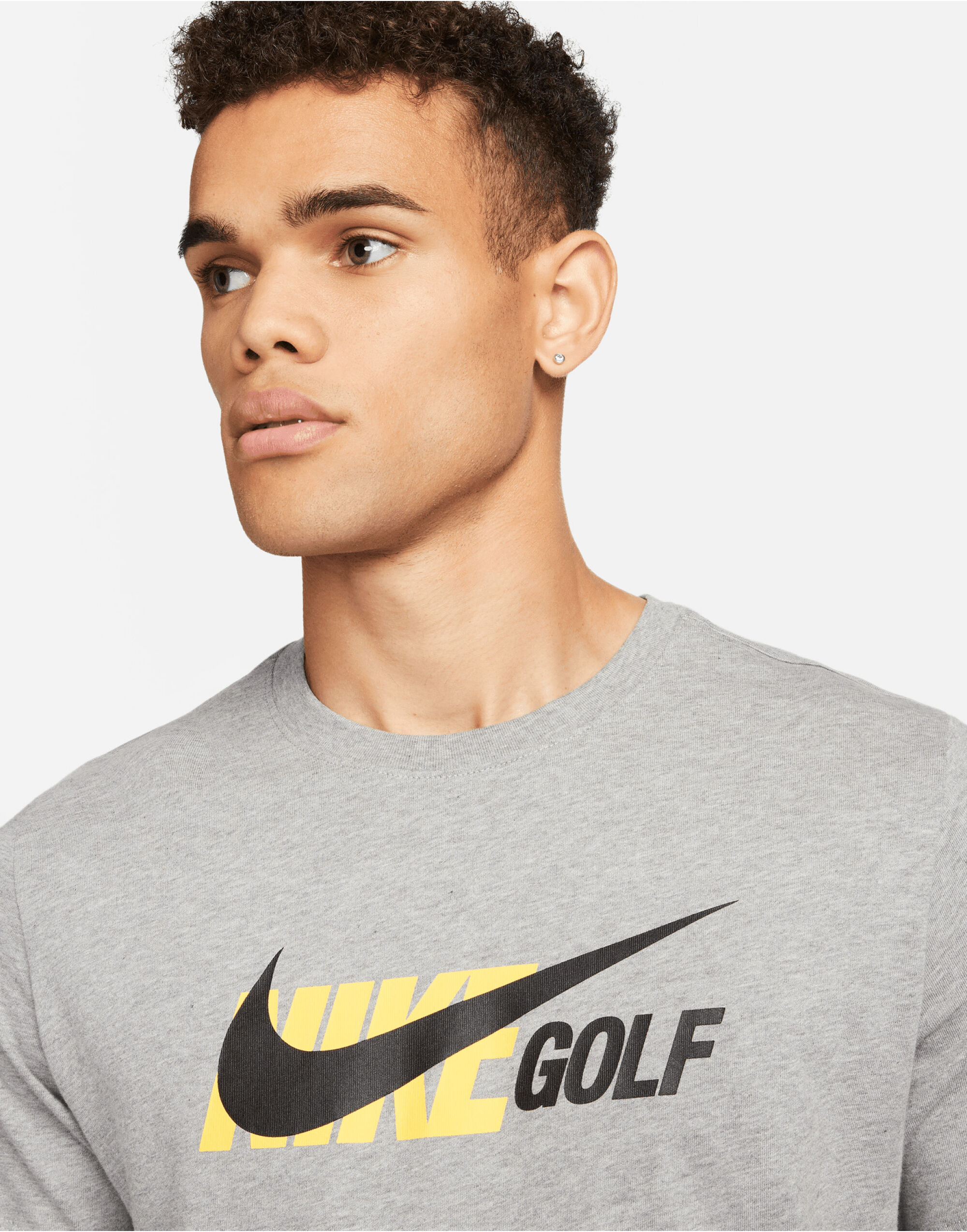 DZ2643 Men’s Golf Tee Dark Grey Heather