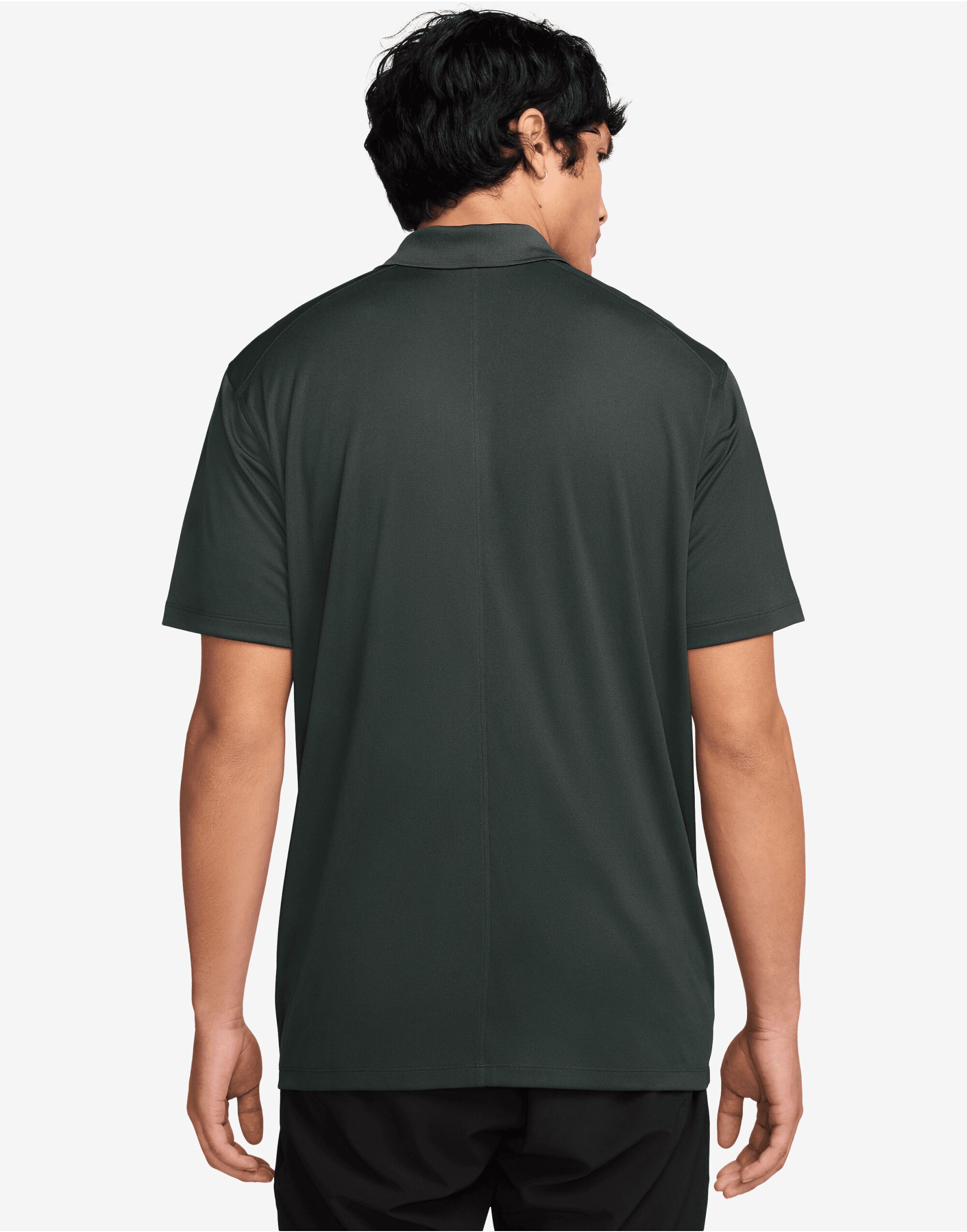 DH0822 Dri-FIT Victory Solid Polo (LC) Night Forest/Olive Flak