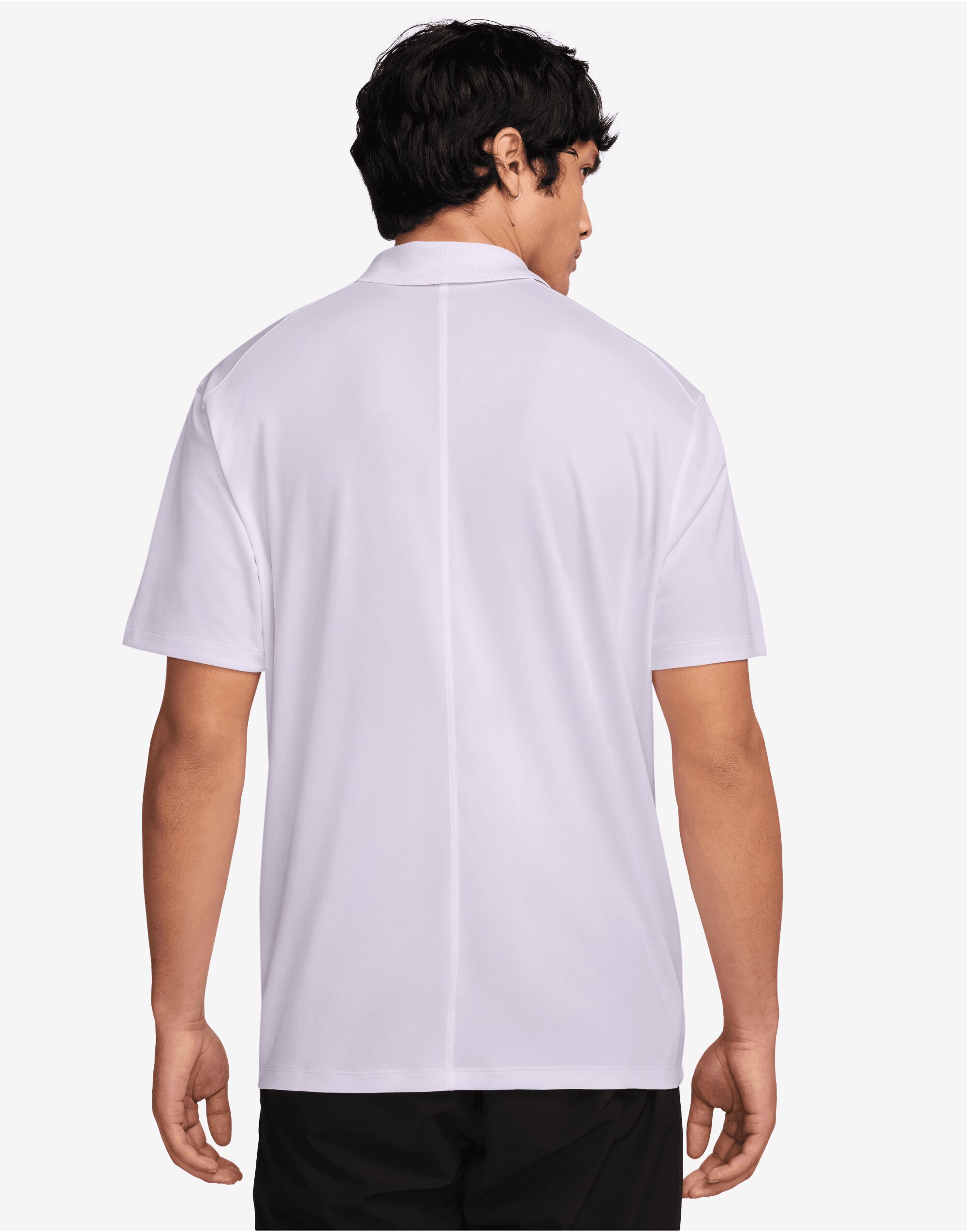 DH0822 Dri-FIT Victory Solid Polo (LC) Barely Grape/Black