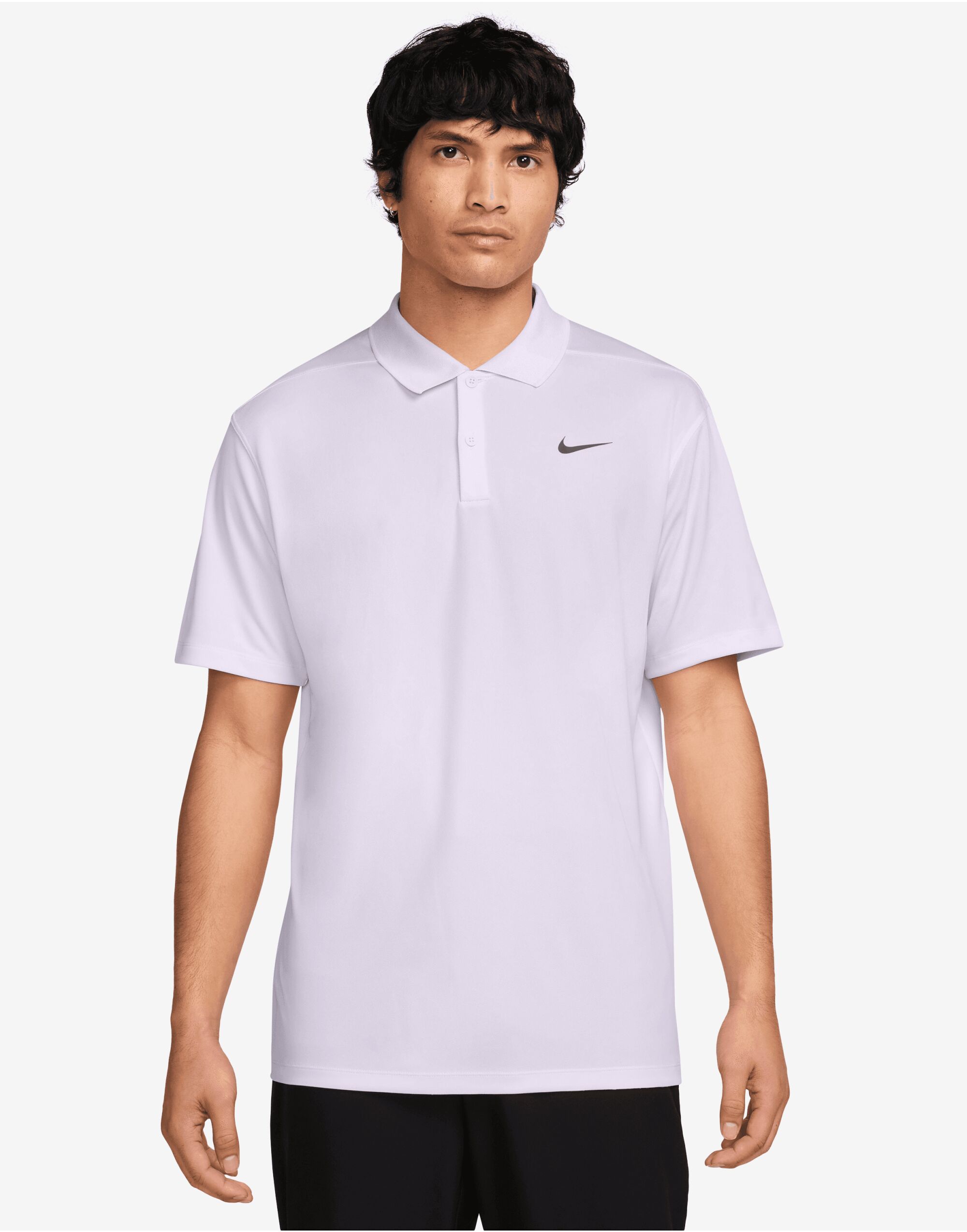 DH0822 Dri-FIT Victory Solid Polo (LC) Barely Grape/Black DH0822 Dri-FIT Victory Solid Polo (LC) Barely Grape/Black