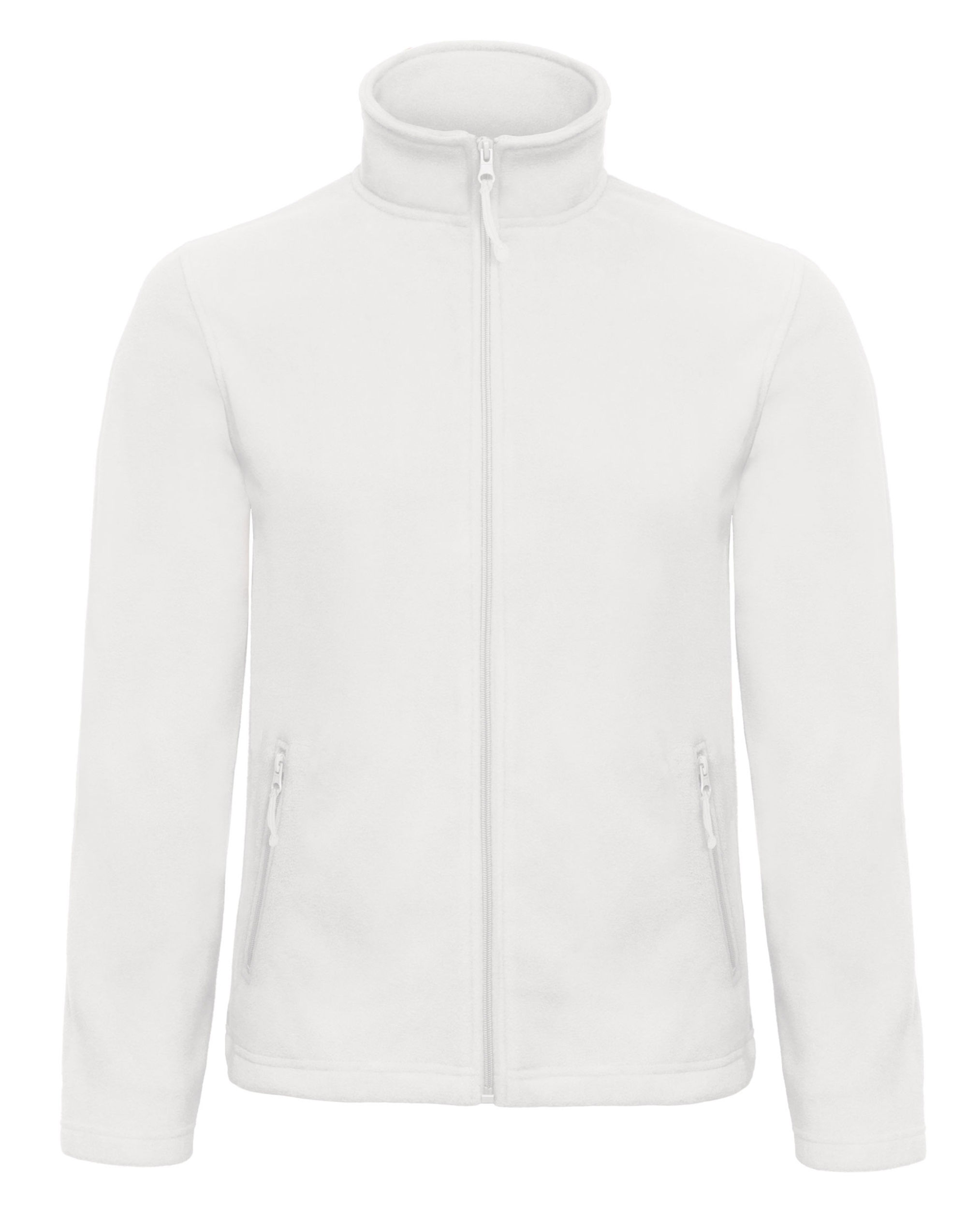 FUI50 ID.501 Men’s Micro Fleece Full Zip White FUI50 ID.501 Men’s Micro Fleece Full Zip White
