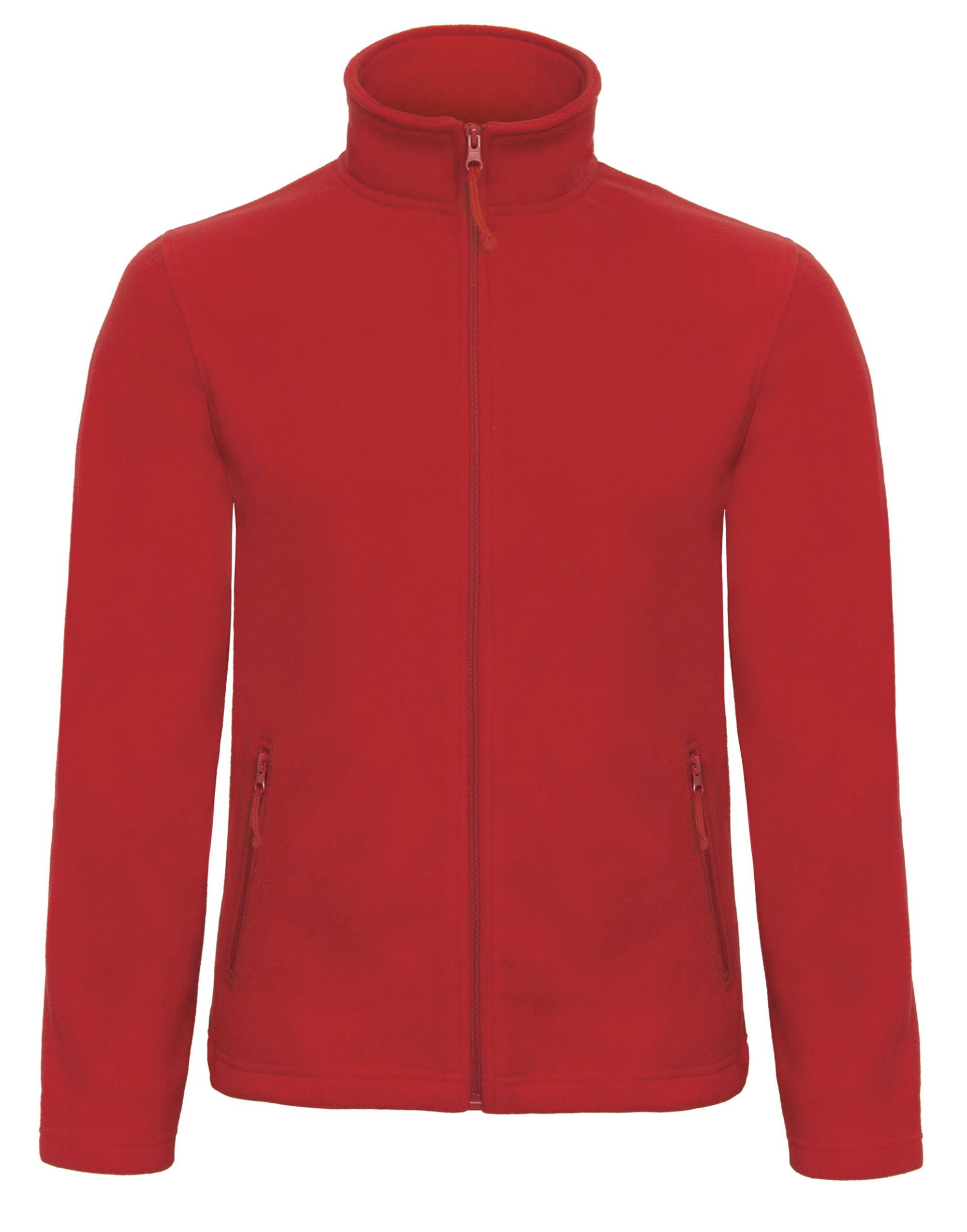 FUI50 ID.501 Men’s Micro Fleece Full Zip Red FUI50 ID.501 Men’s Micro Fleece Full Zip Red