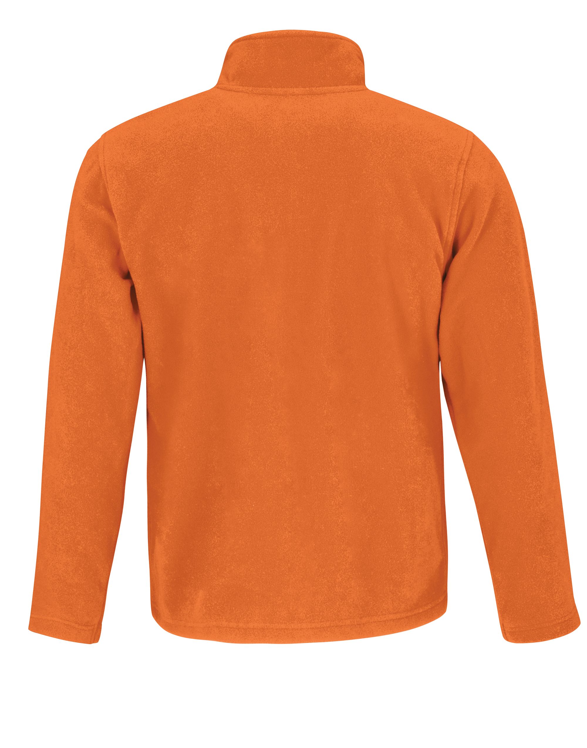 FUI50 ID.501 Men’s Micro Fleece Full Zip Pumpkin Orange