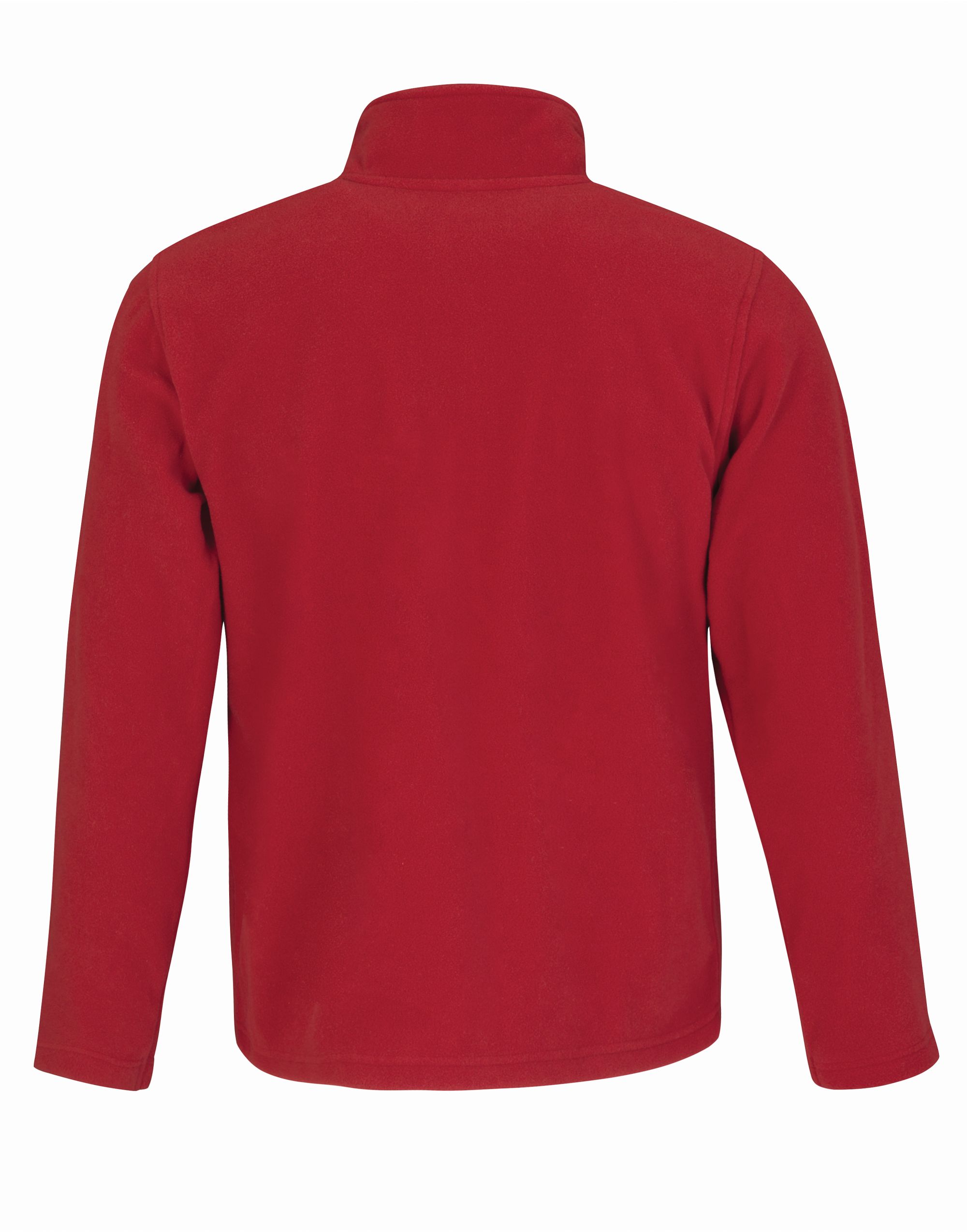 FUI50 ID.501 Men’s Micro Fleece Full Zip Red