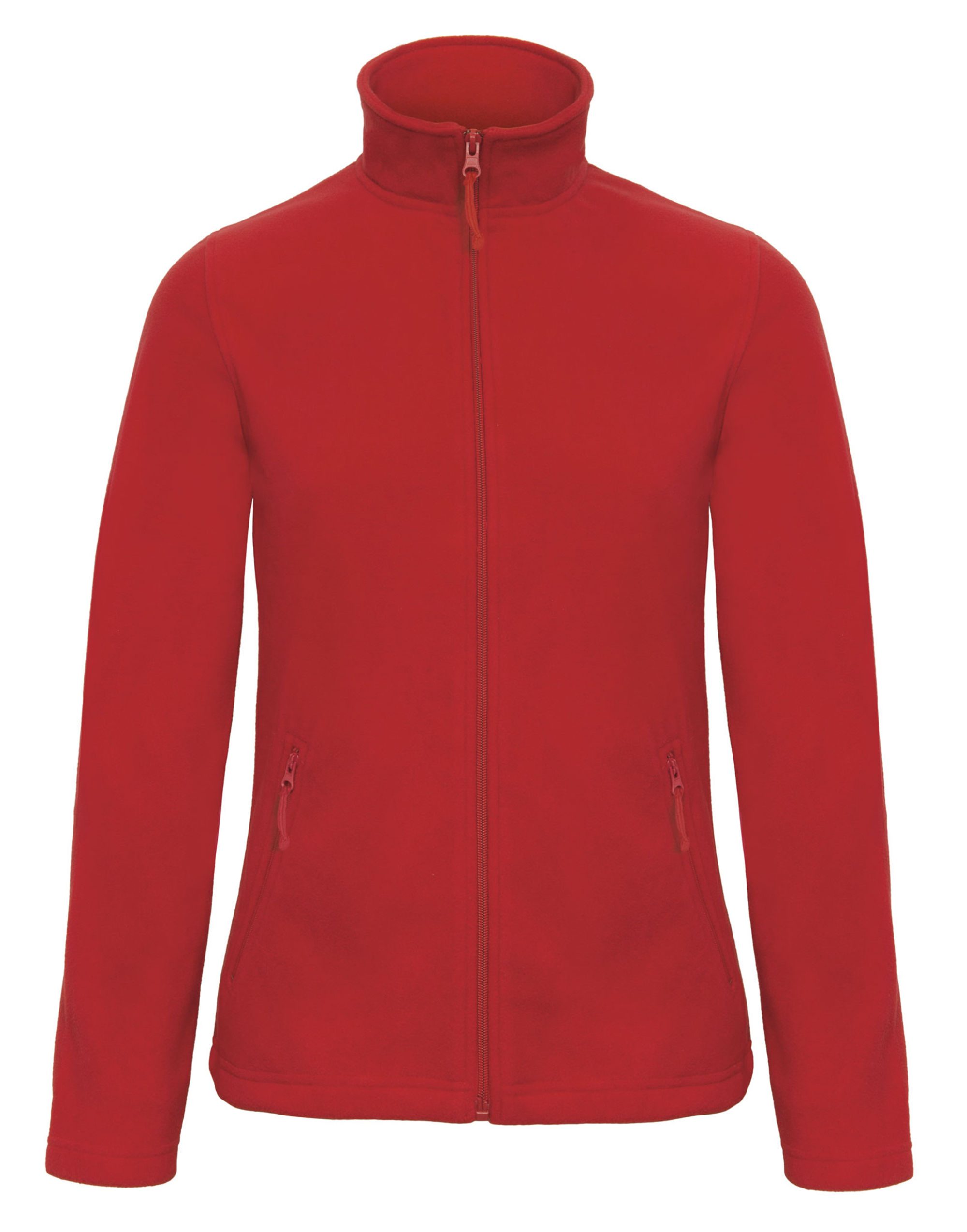 FWI51 ID.501 Women’s Micro Fleece Full Zip Red