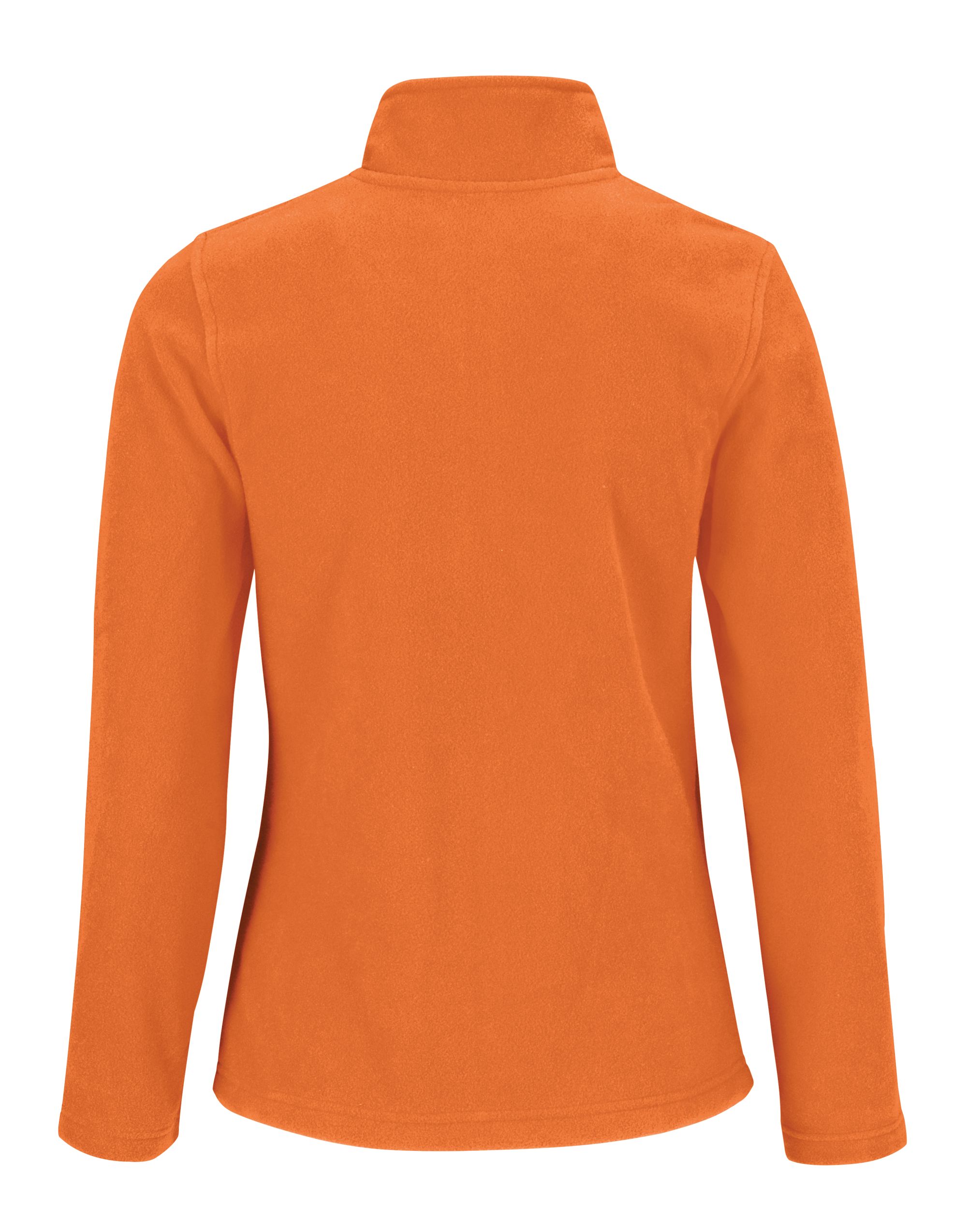 FWI51 ID.501 Women’s Micro Fleece Full Zip Pumpkin Orange
