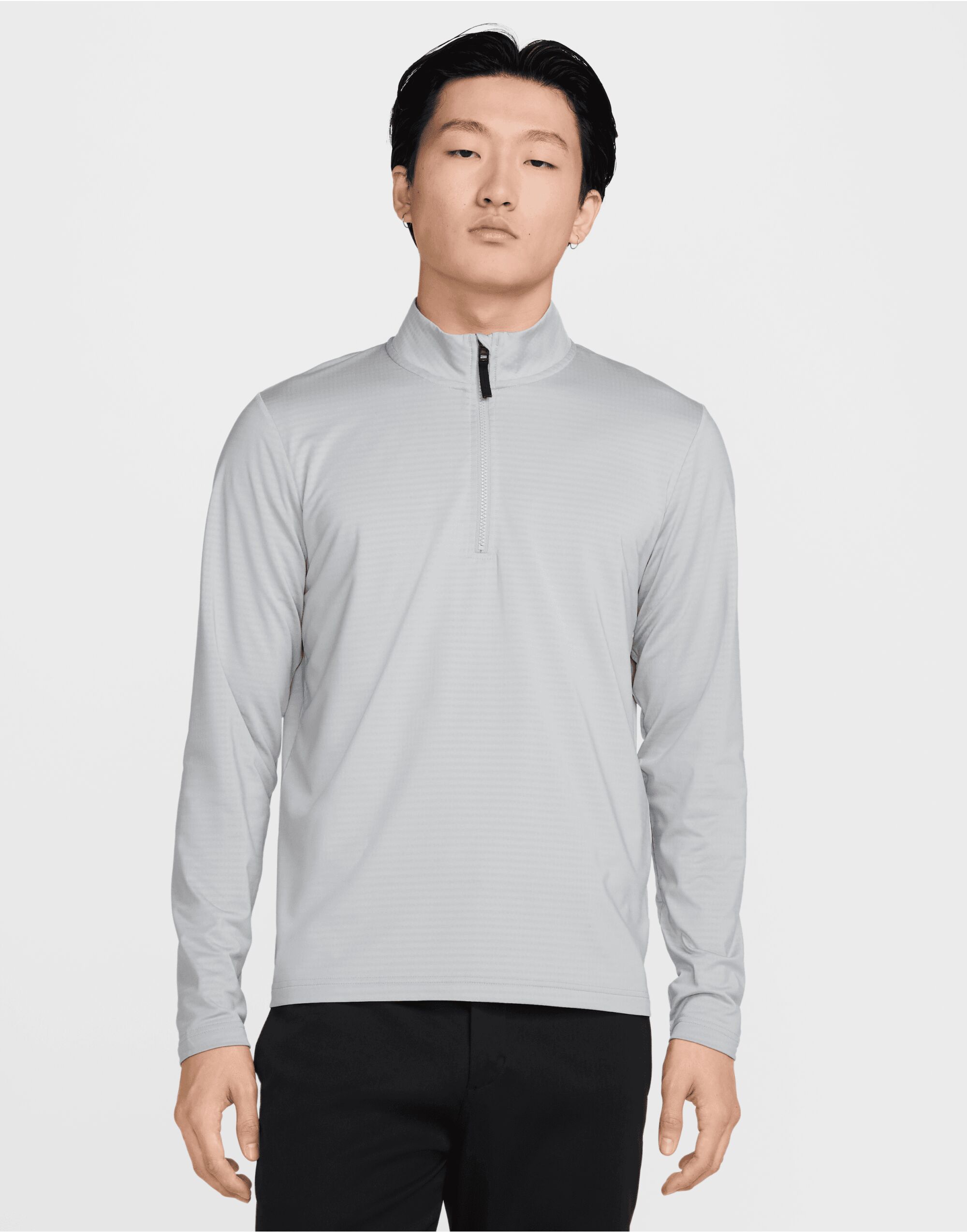FD5837 Wolf Grey/Black Dri-Fit 1/2 Zip Top FD5837 Wolf Grey/Black Dri-Fit 1/2 Zip Top