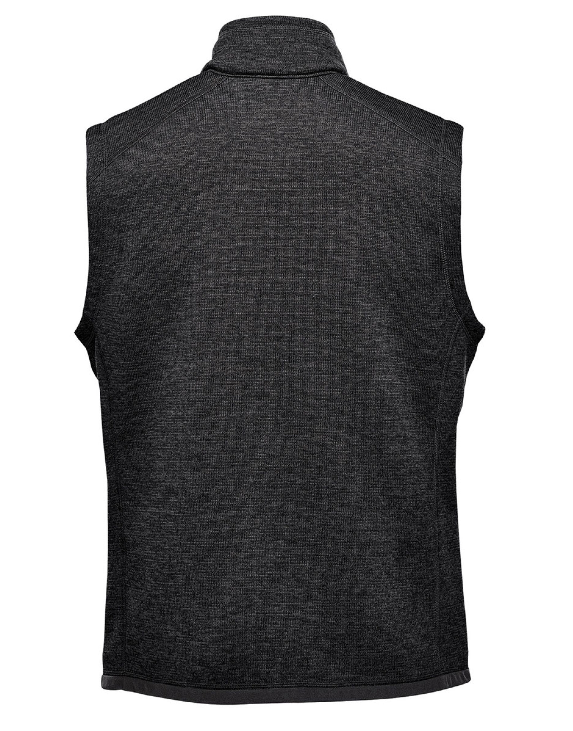 FHV-1 Men’s Pure Earth Avalante Full Zip Fleece Vest Black Heather