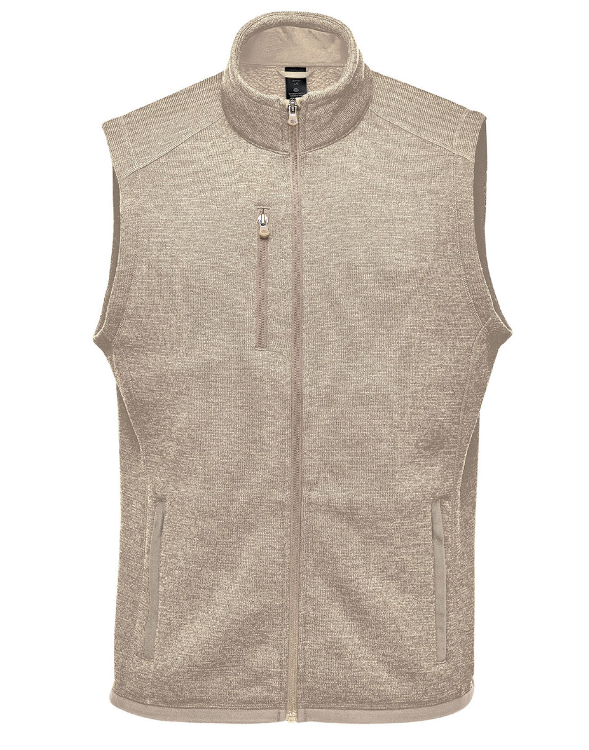 FHV-1 Oatmeal Heather Men’s Pure Earth Avalante Full Zip Fleece Vest