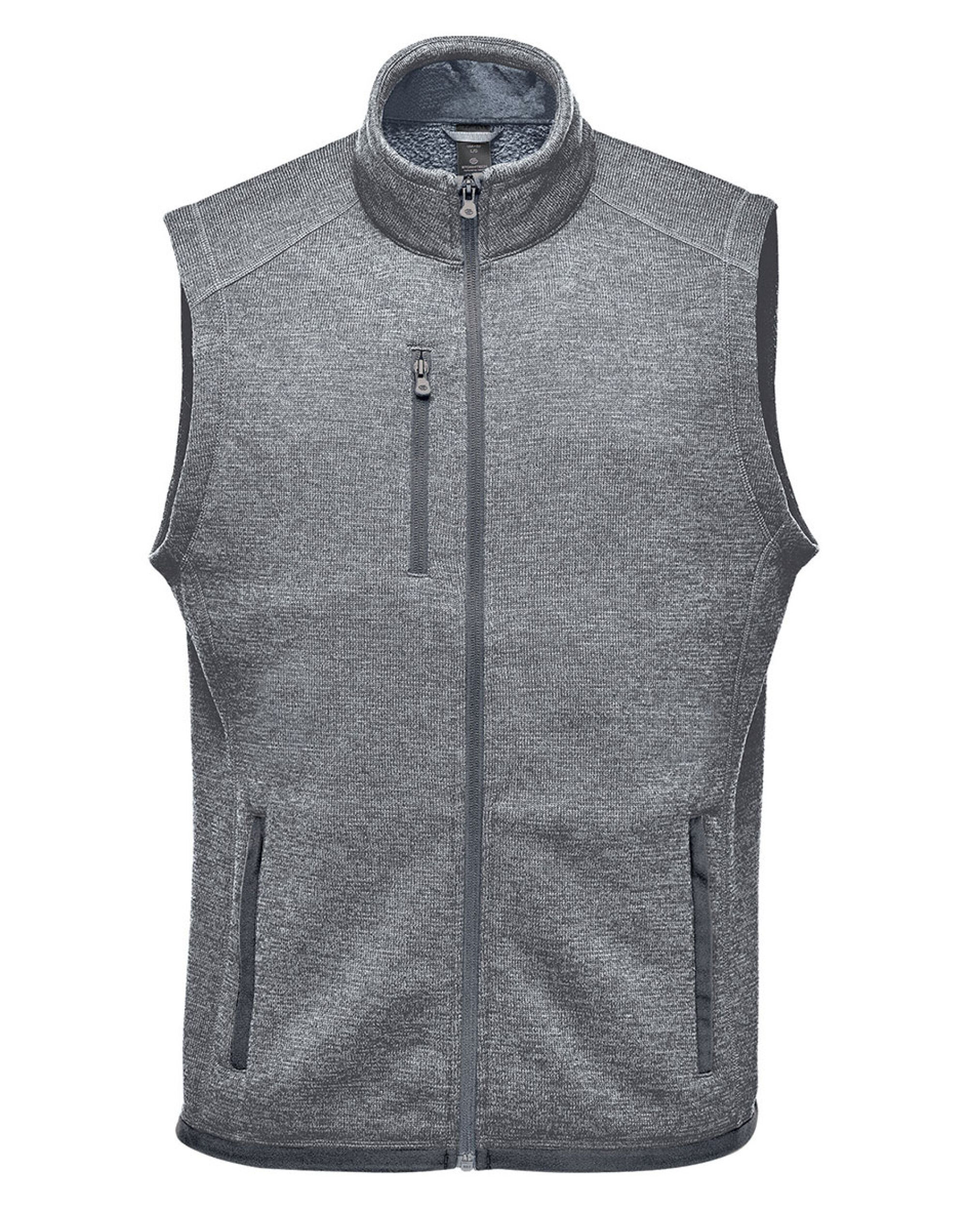 FHV-1 Men’s Pure Earth Avalante Full Zip Fleece Vest Granite Heather