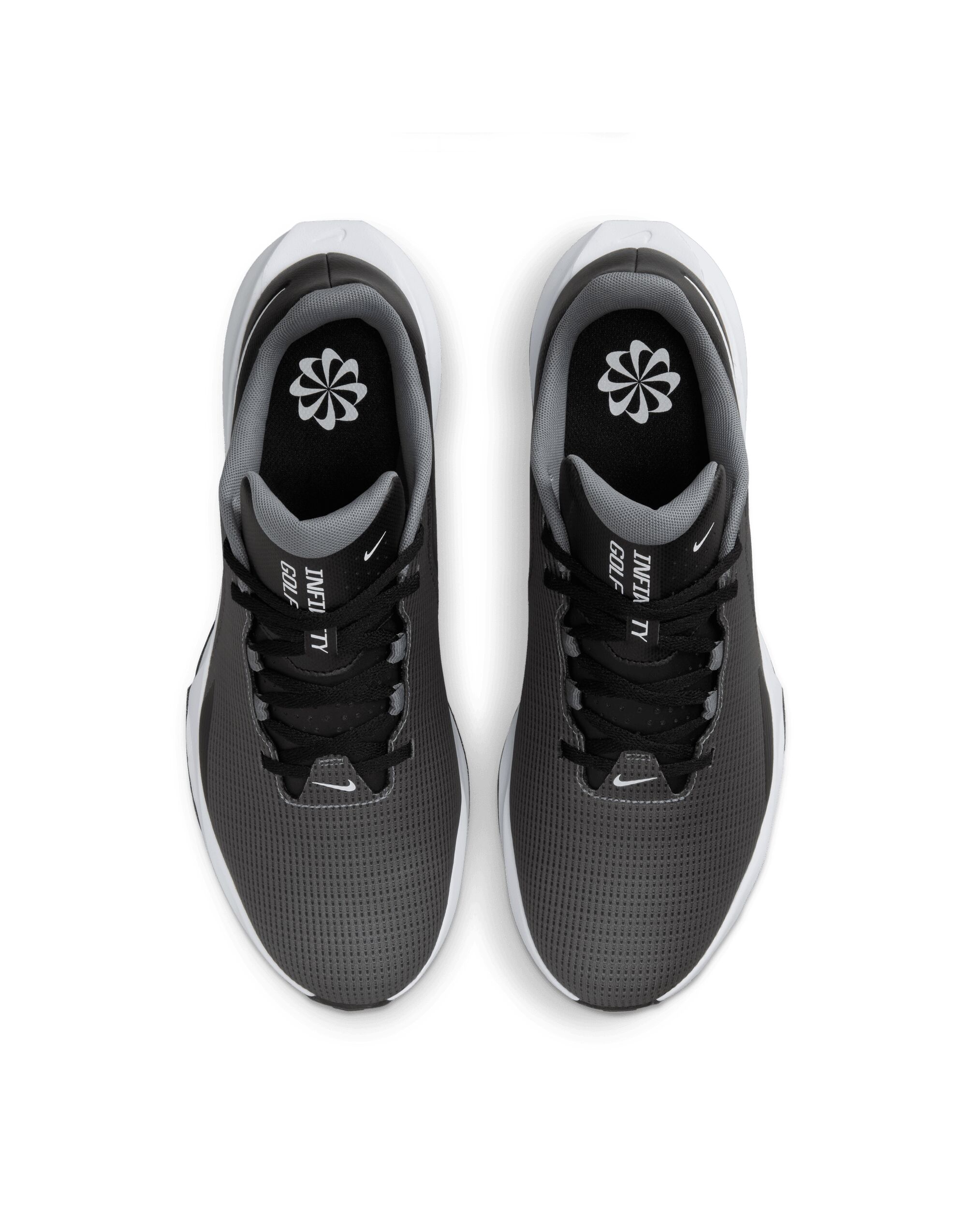 FN0555 Infinity Golf Shoes Black/White/Smoke Grey