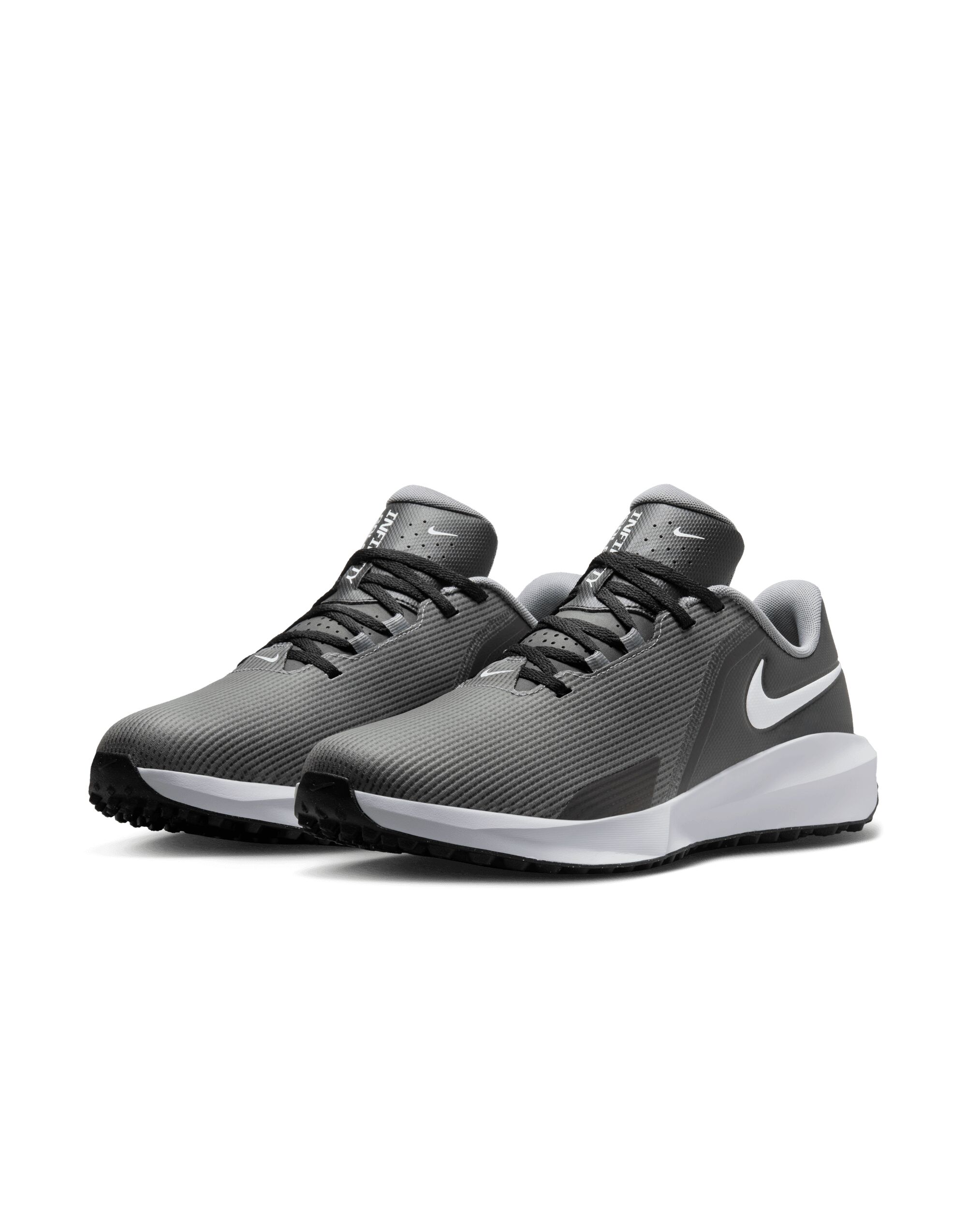 FN0555 Infinity Golf Shoes Black/White/Smoke Grey