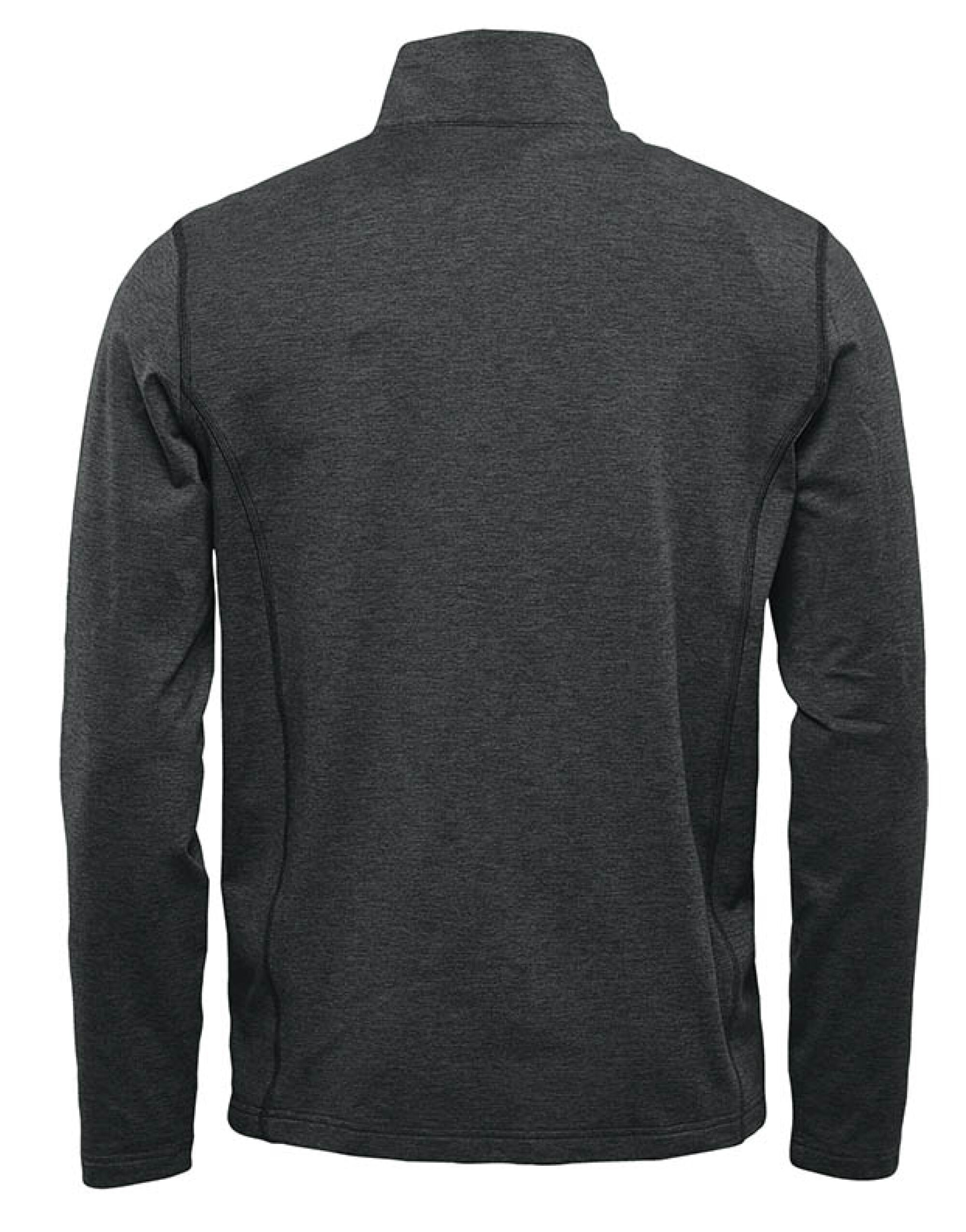 HTZ-2 Men’s Pure Earth Treeline Performance 1/4 Zip Pullover Black Heather