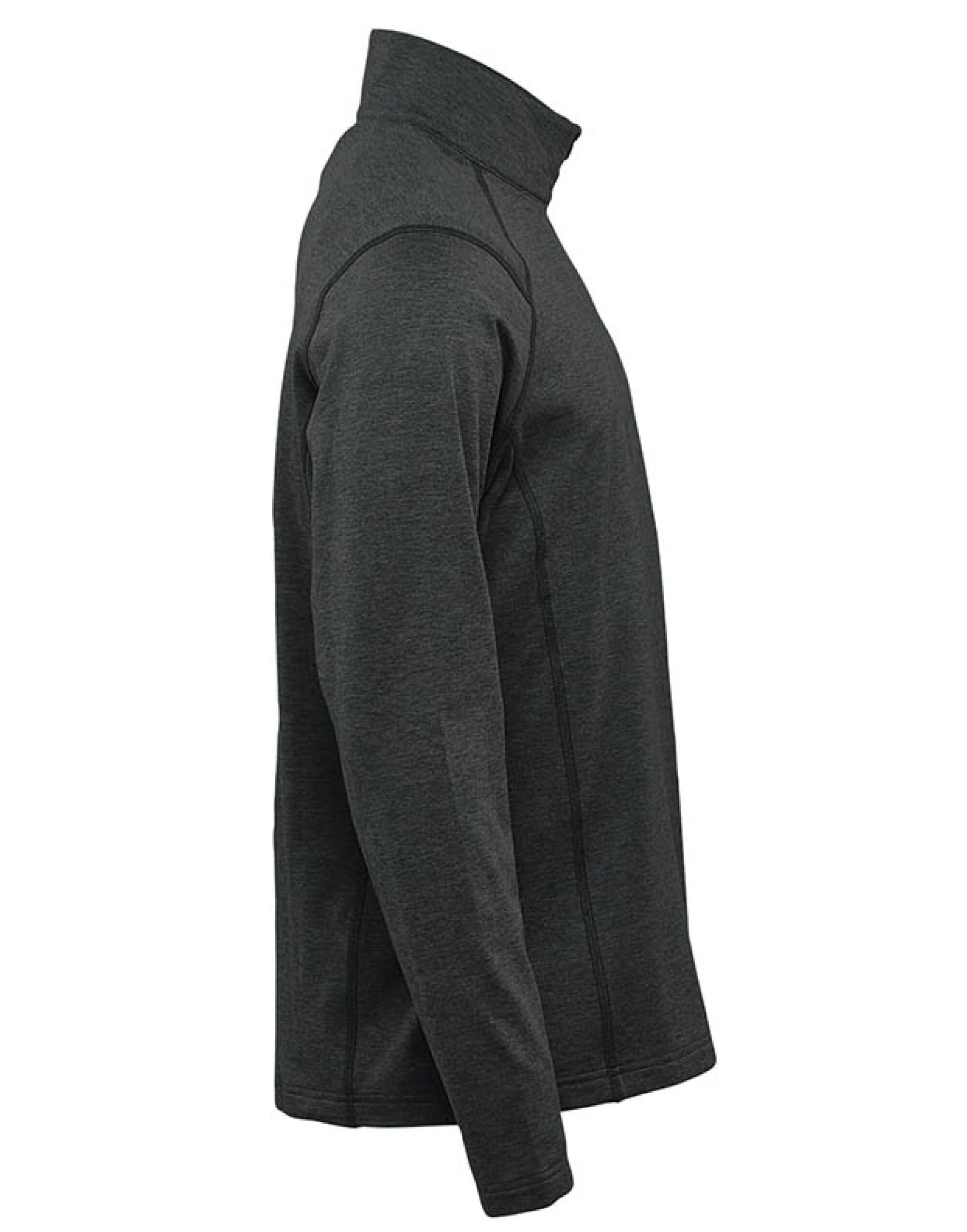 HTZ-2 Black Heather Men’s Pure Earth Treeline Performance 1/4 Zip Pullover